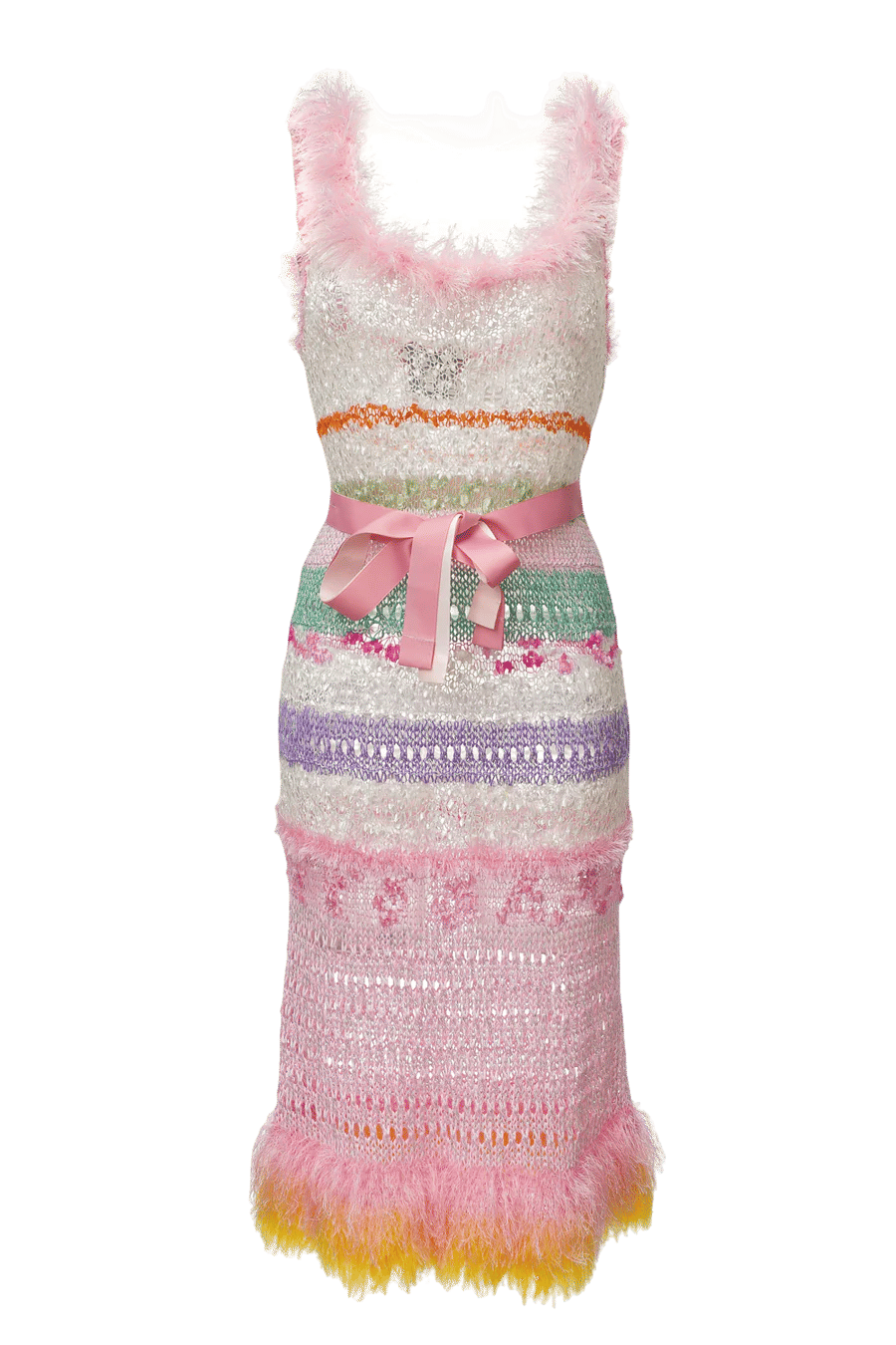 California Handmade Knit Dress made by ANDREEVA