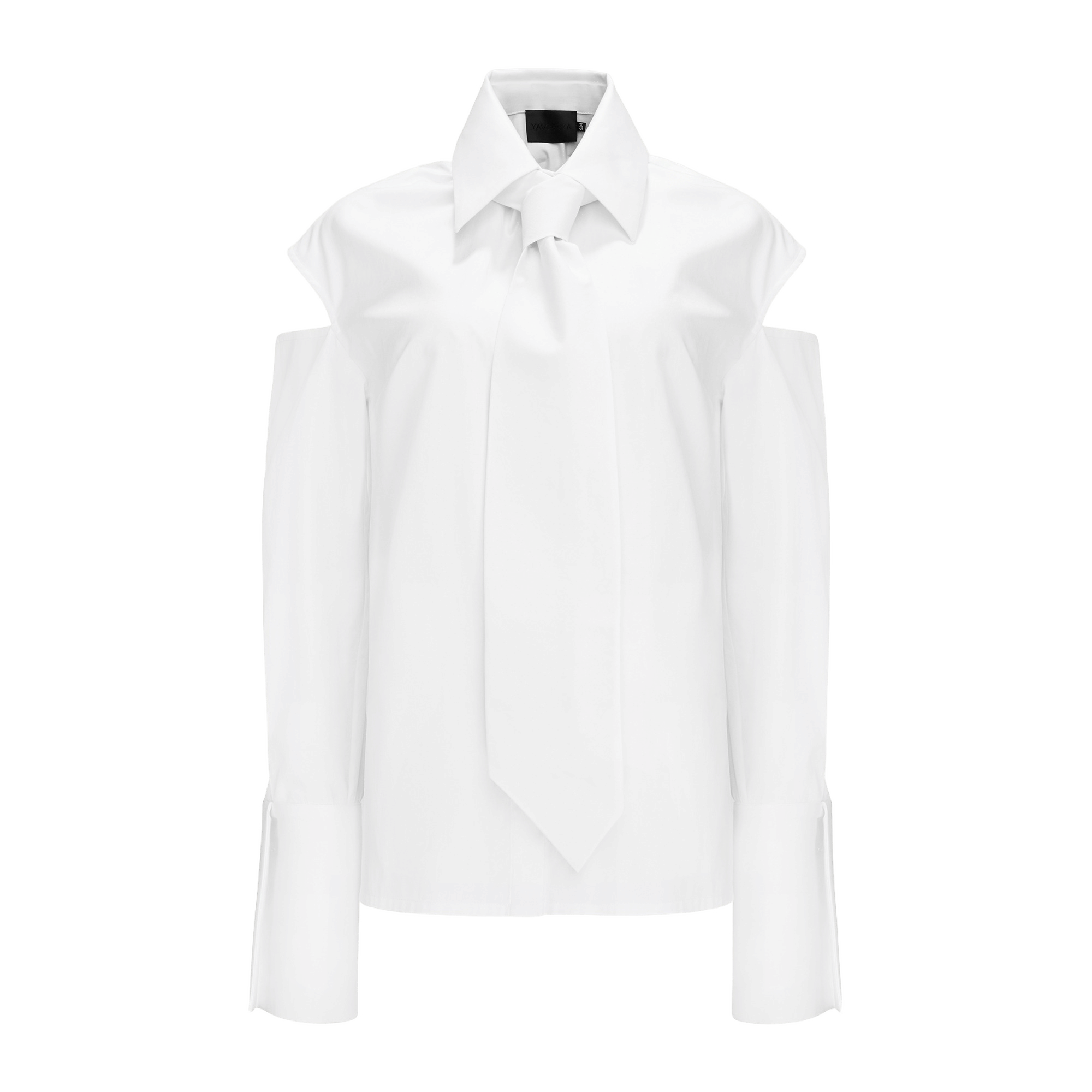 Longline Shirt Tie - Bare Shoulders made by YAVORSKA