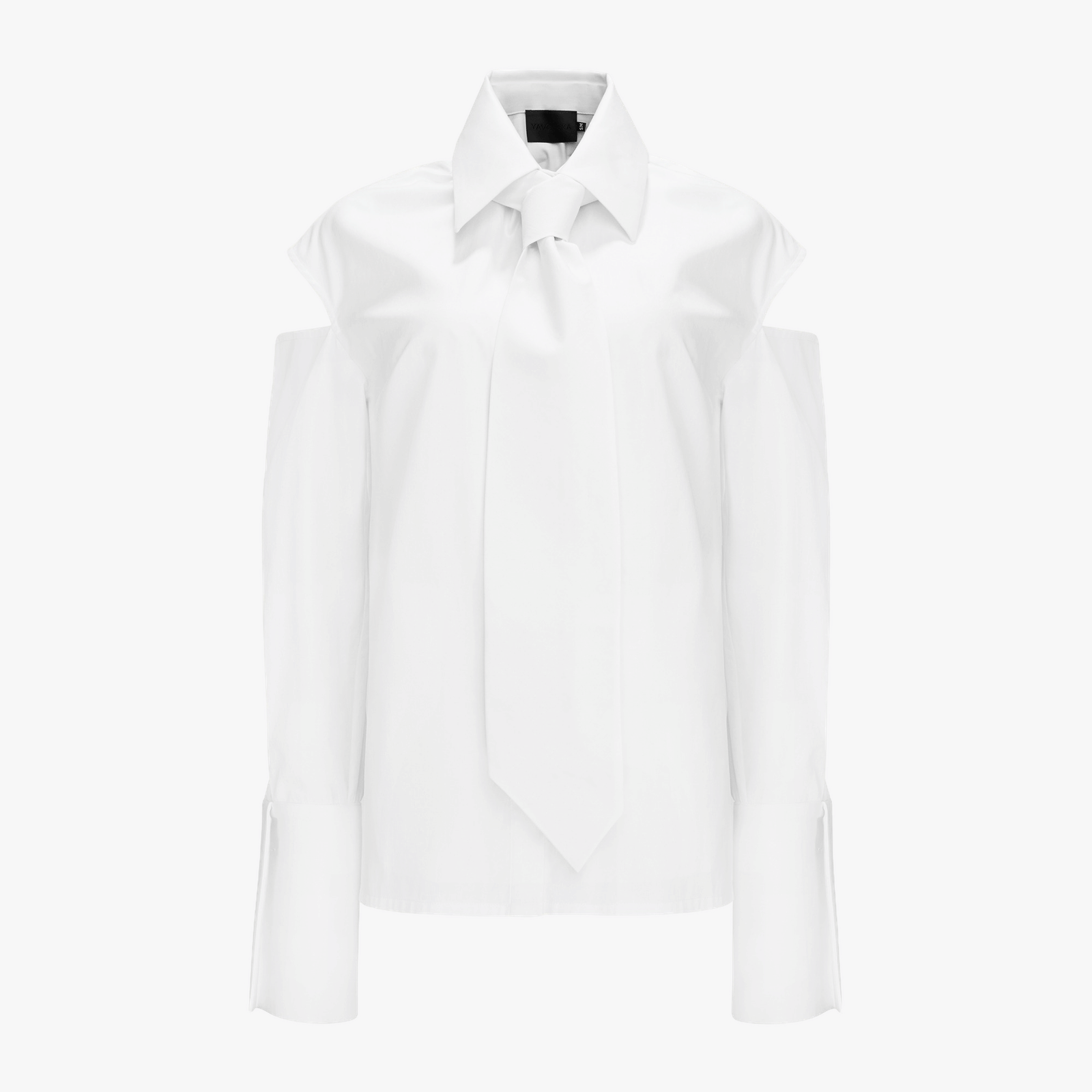 Longline Shirt Tie - Bare Shoulders made by YAVORSKA