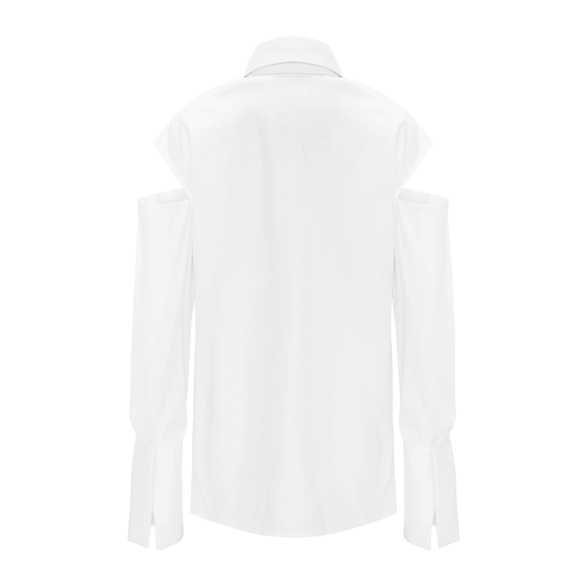 Longline Shirt Tie - Bare Shoulders made by YAVORSKA