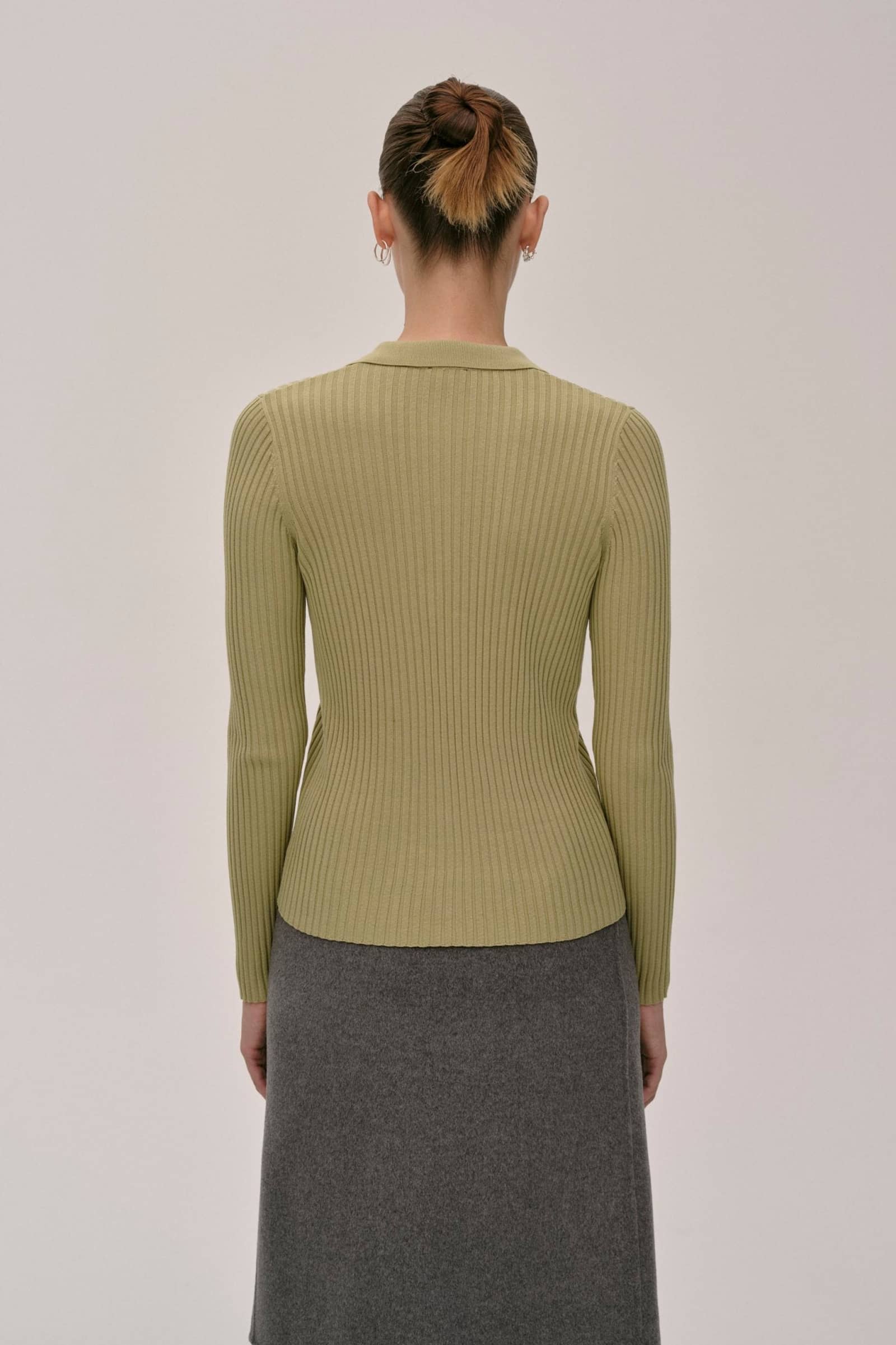 Turner Knit Cardigan - Green made by HERSKIND