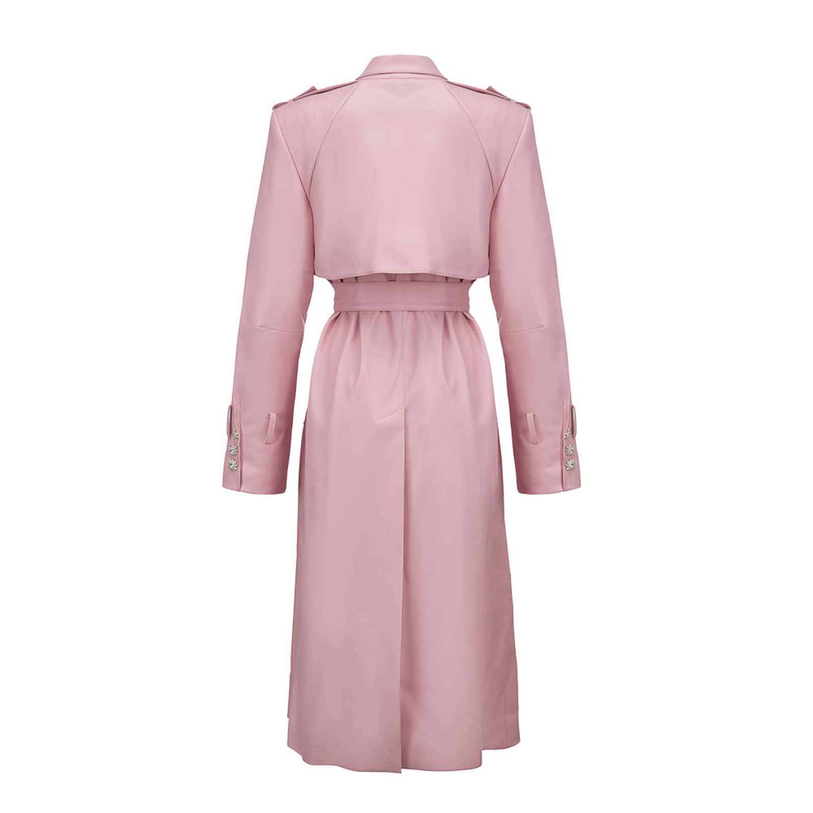 Eco-leather Trench made by Gasanova