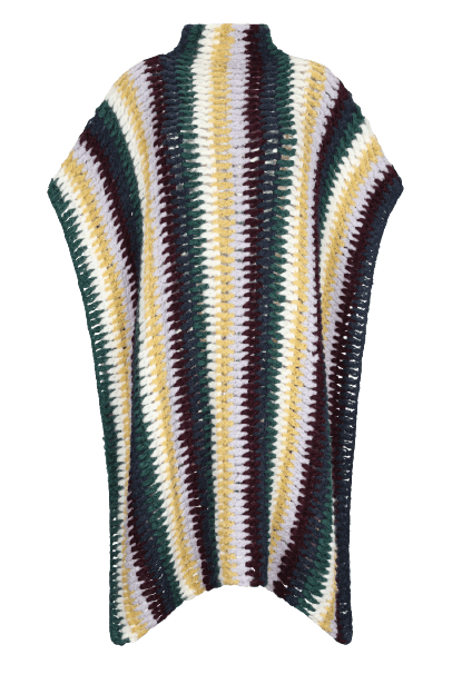 MANGO cape in Multi color made by AYNI