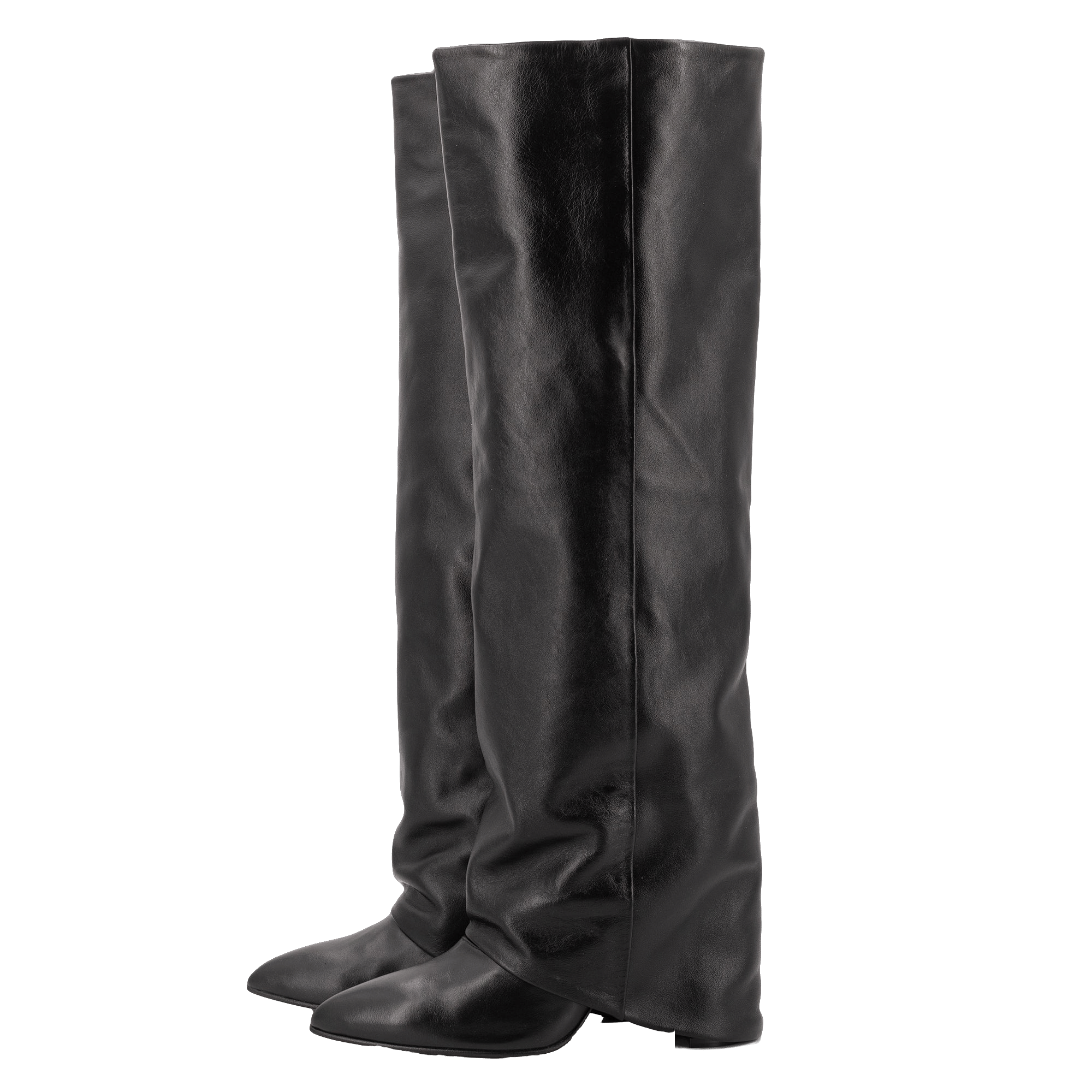 BERTA LUNGA BLACK BOOTS made by Toral