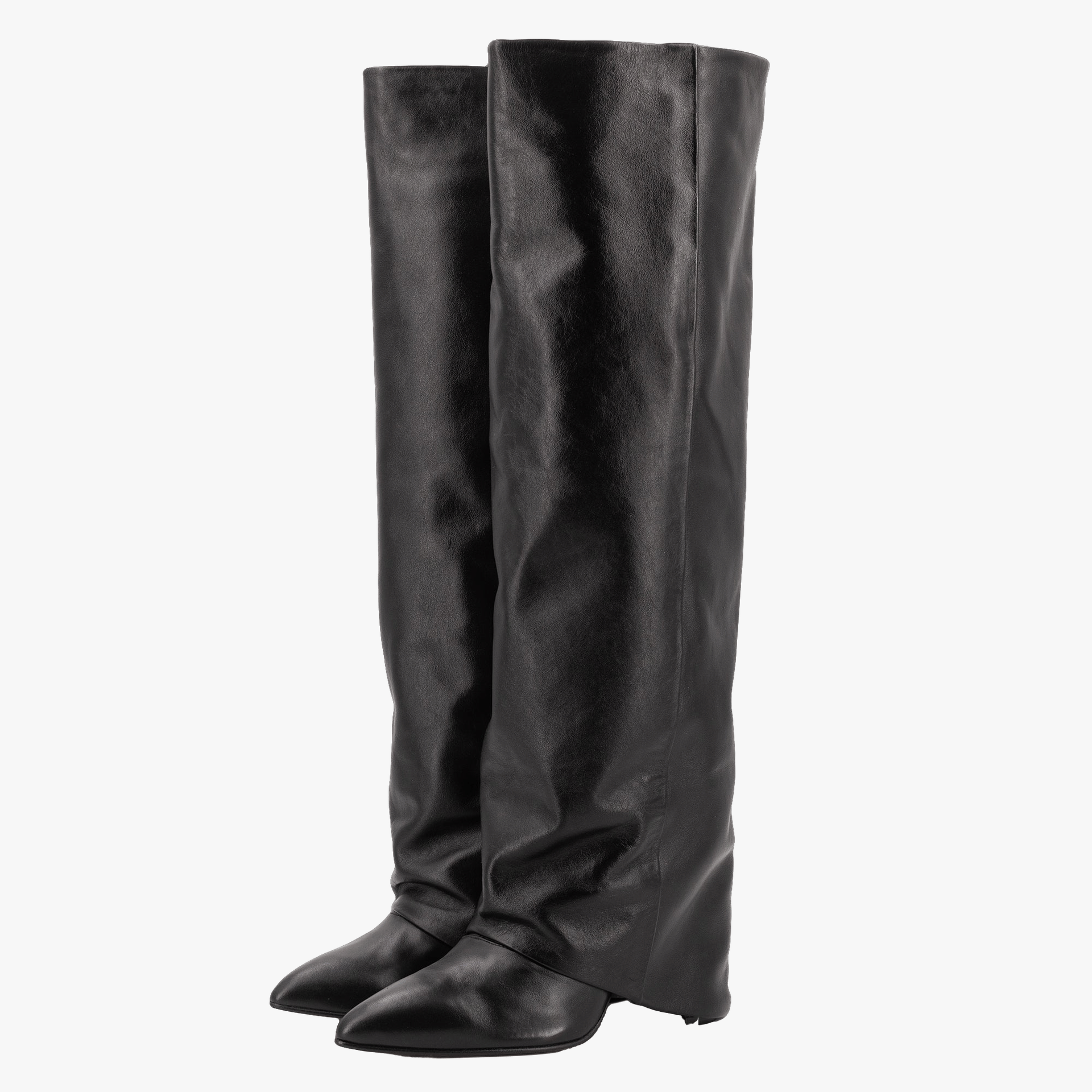 BERTA LUNGA BLACK BOOTS made by Toral