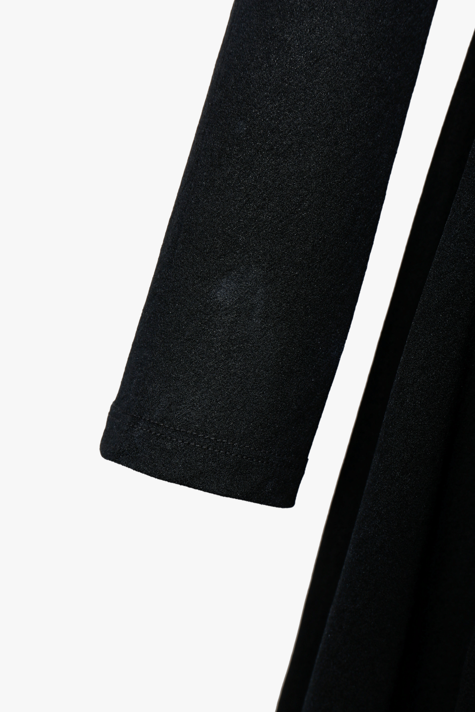 LONG SLEEVE FITTED KNIT DRESS WITH TWISTED DETAILS made by YIBRI