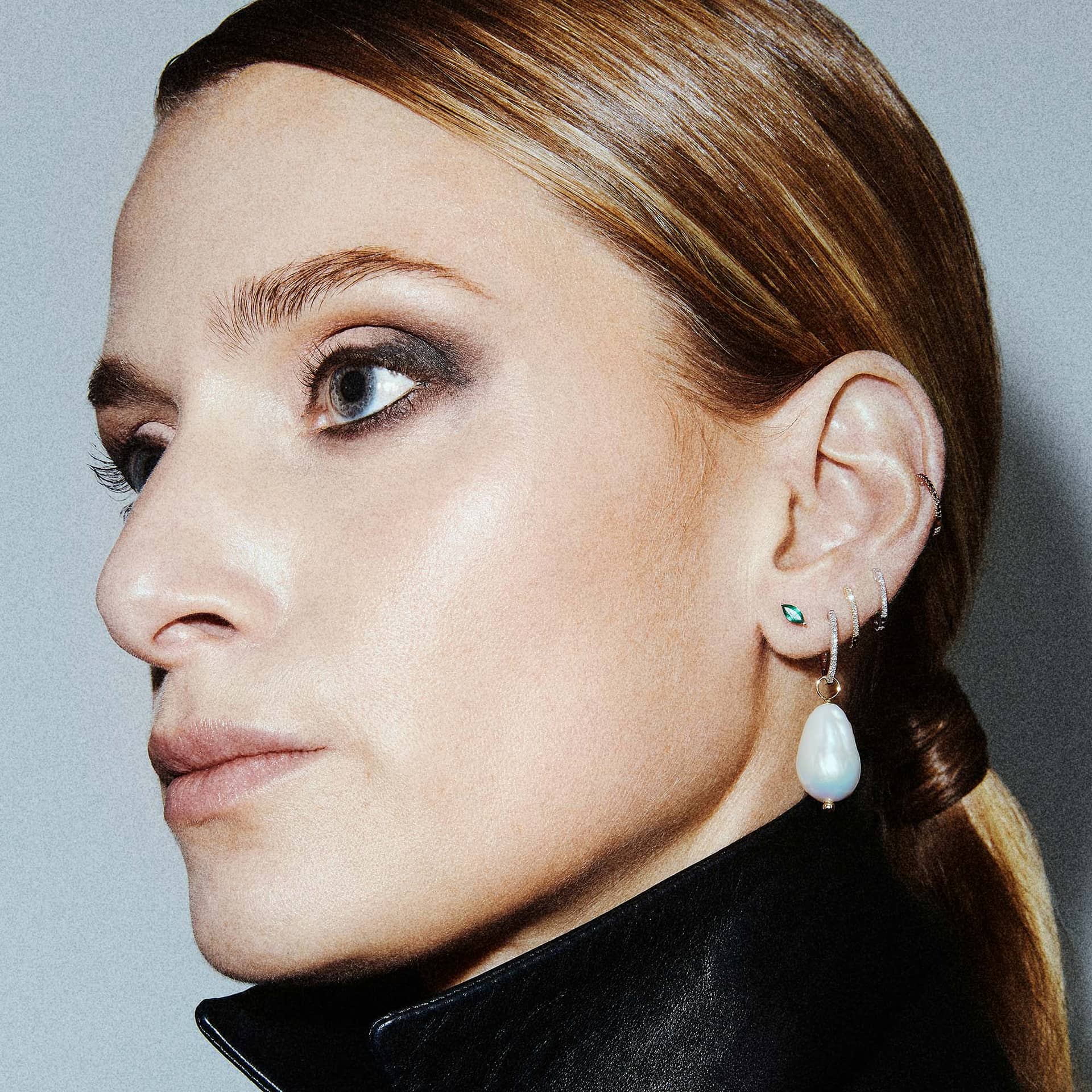 PEARL PENDANT - WHITE GOLD made by ENNUI