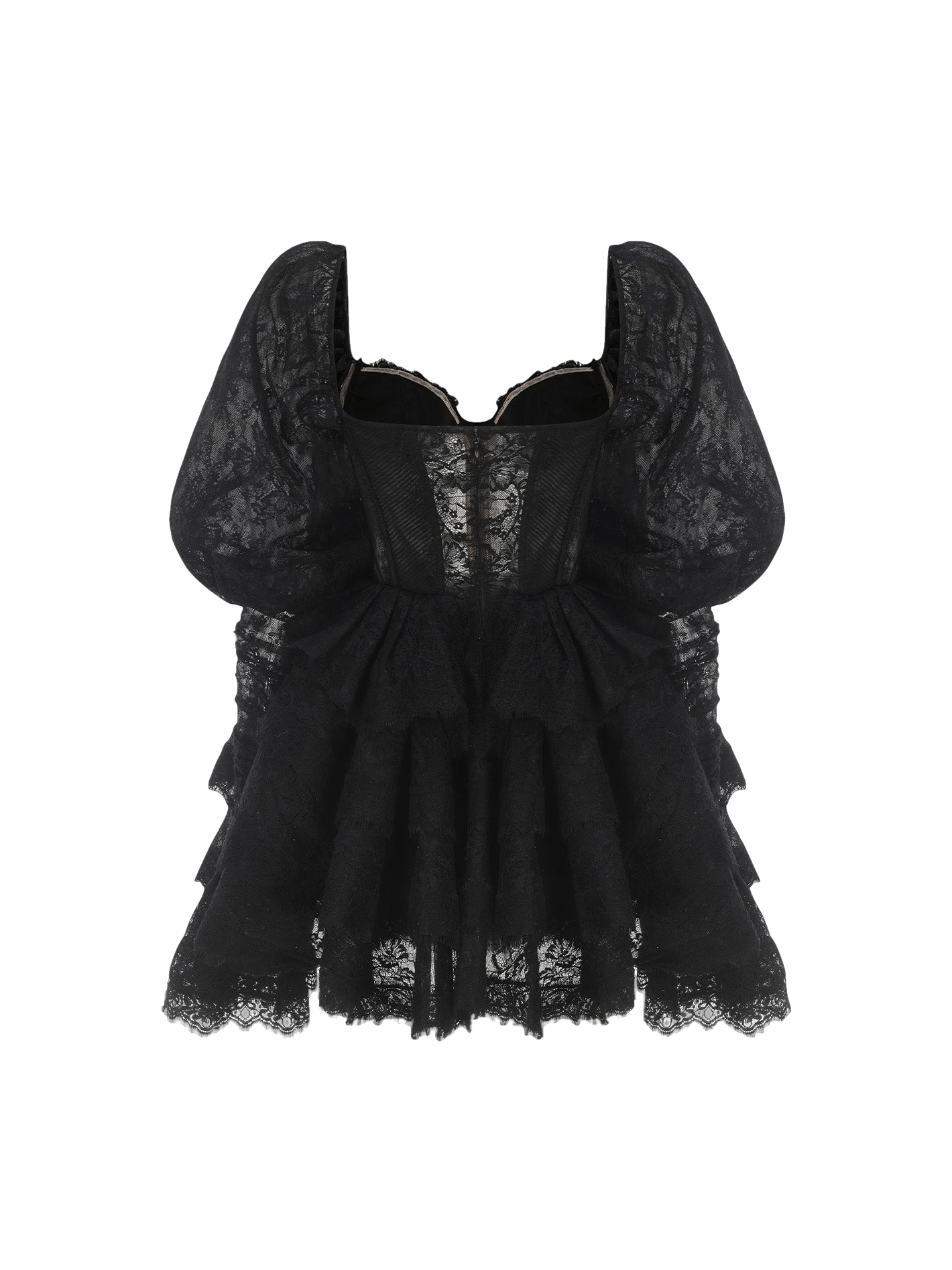 Penelope Lace Dress (Black) made by Nana Jacqueline