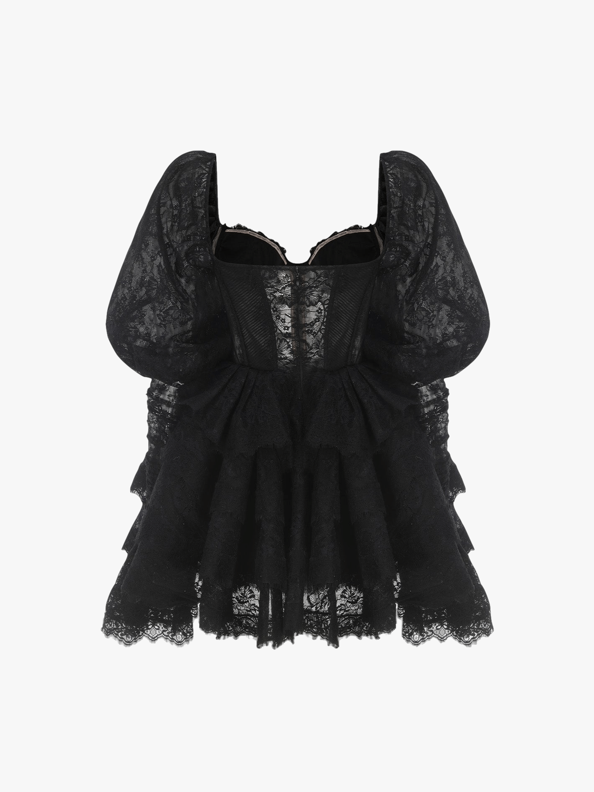 Penelope Lace Dress (Black) made by Nana Jacqueline