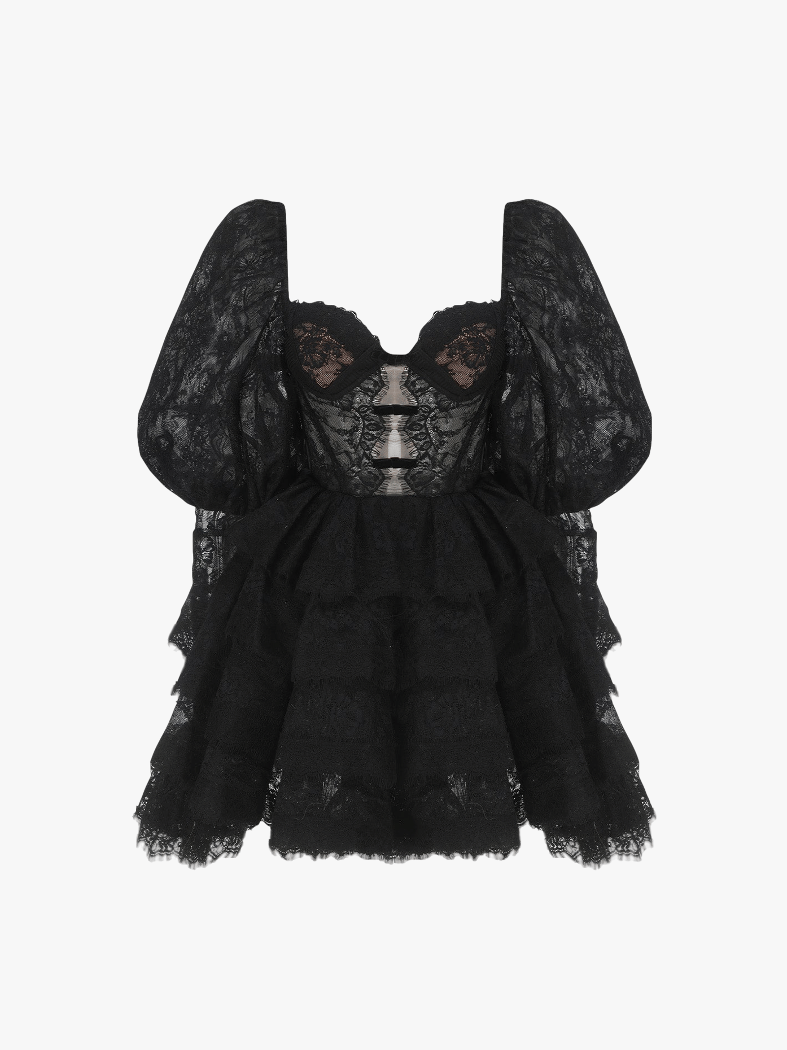 Penelope Lace Dress (Black) made by Nana Jacqueline