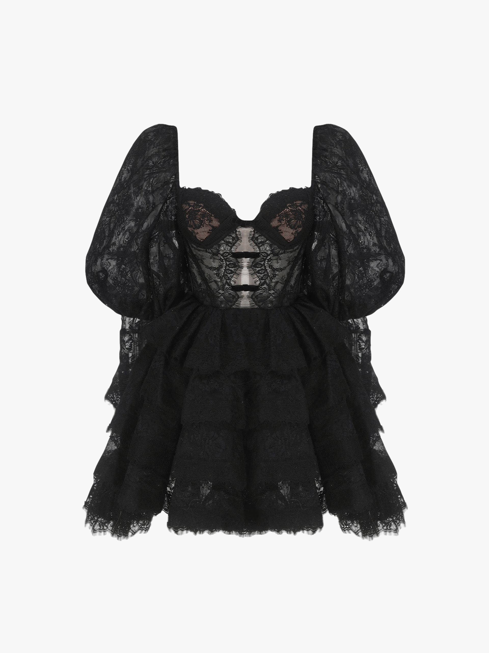 Penelope Lace Dress (Black) made by Nana Jacqueline