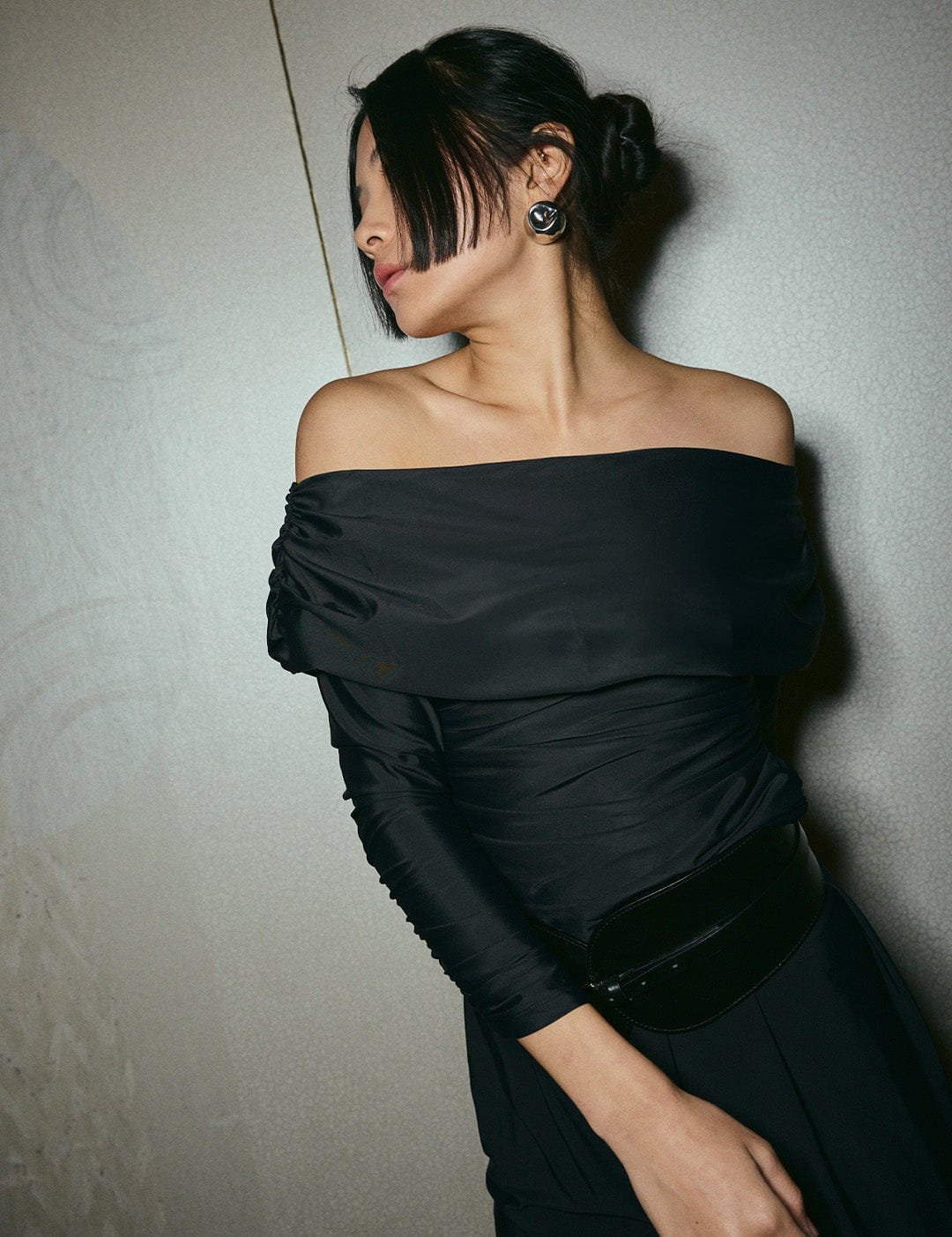 DANIELA TOP BLACK - LIMITED EDITION made by 710 Studio