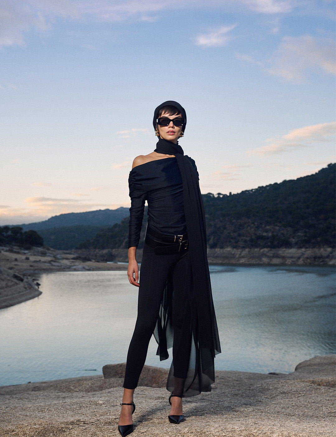 DANIELA TOP BLACK - LIMITED EDITION made by 710 Studio