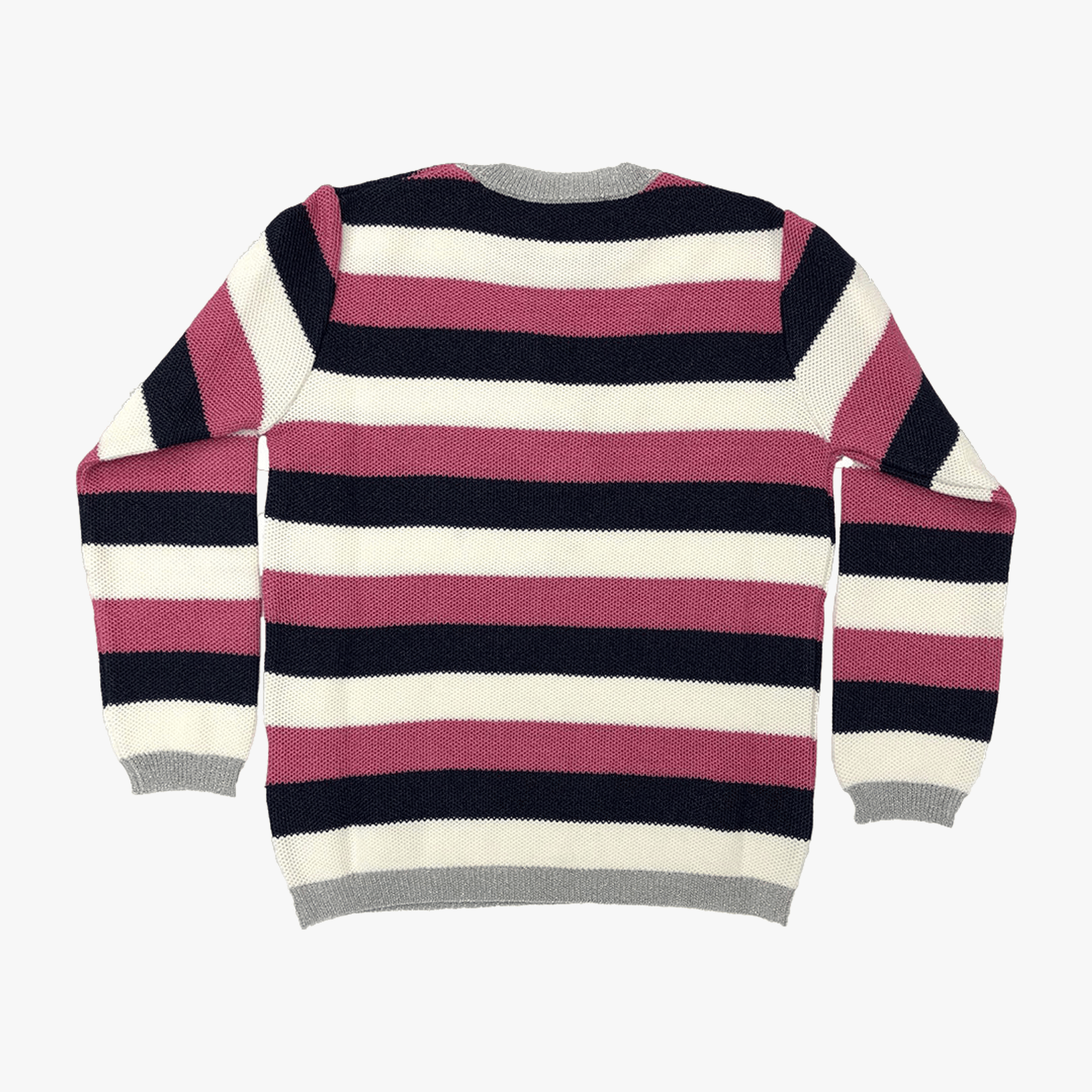 Flamingo Embroidered Stripe Pull Over Top made by SEMSEM