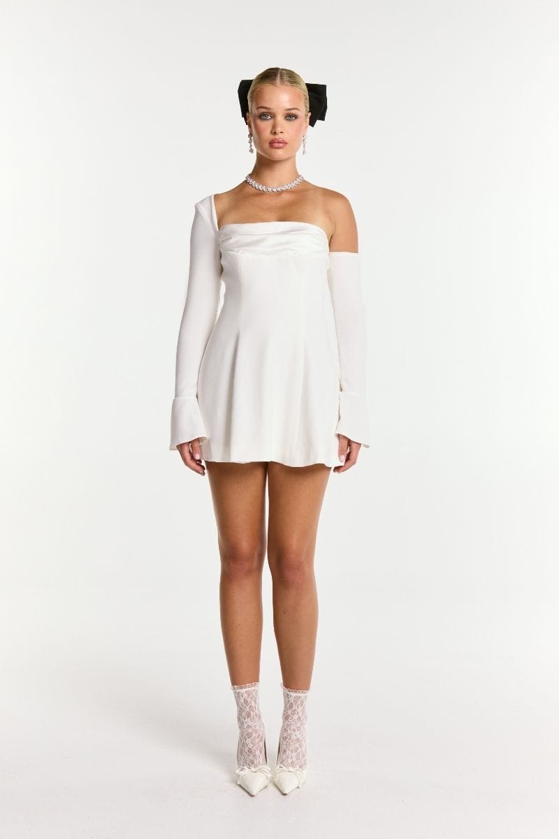 Samira Dress (White) made by Nana Jacqueline