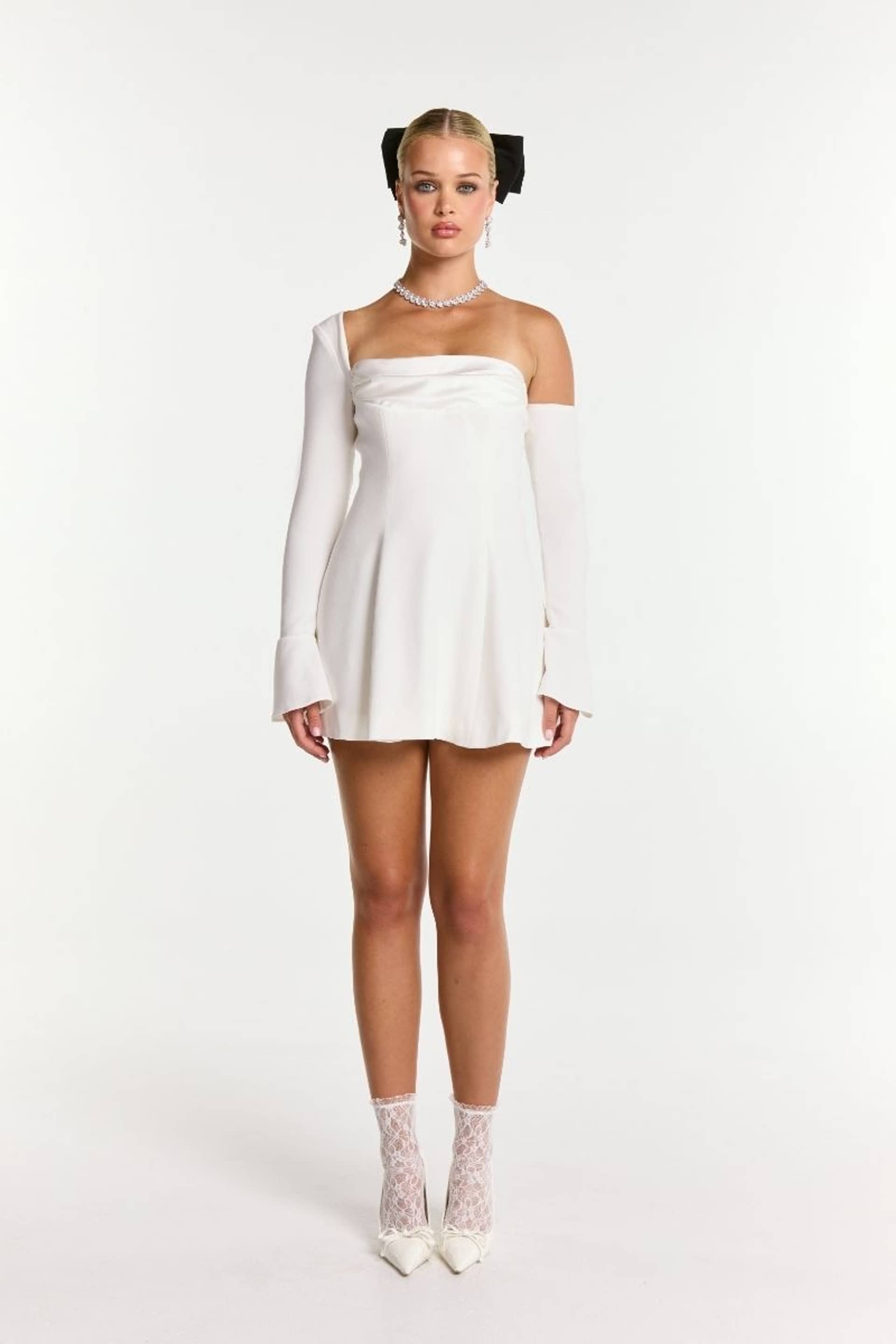 Samira Dress (White) made by Nana Jacqueline