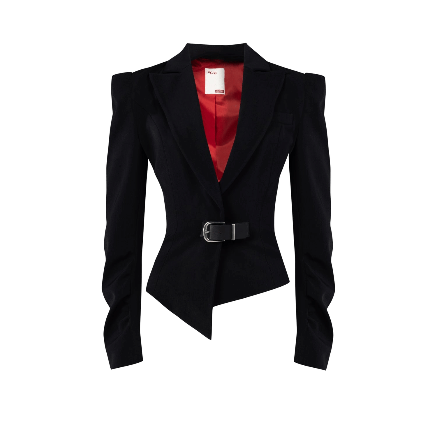 YOUR *ITCH FITTED BLAZER JACKET - JET BLACK made by PCFG