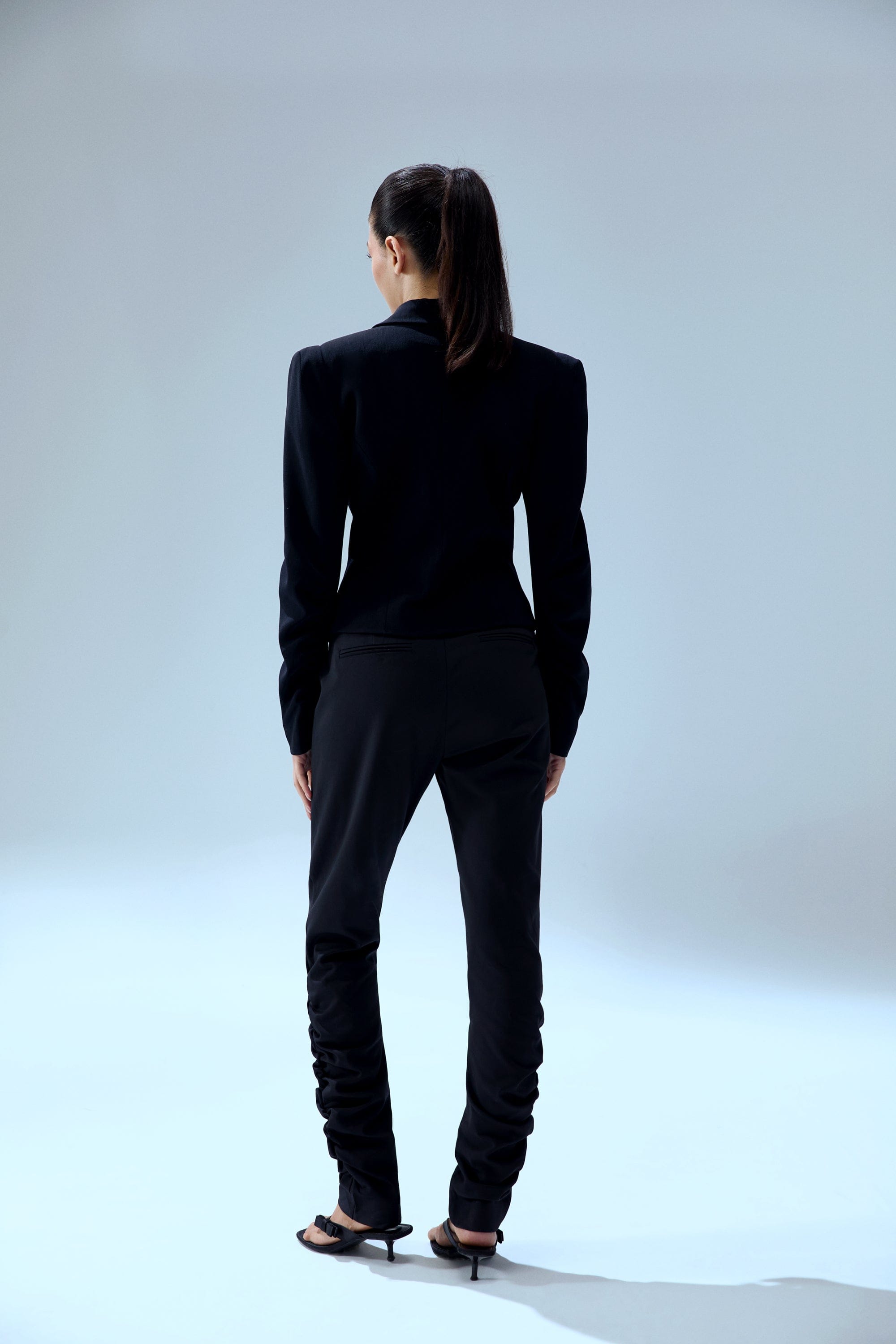 YOUR *ITCH FITTED BLAZER JACKET - JET BLACK made by PCFG