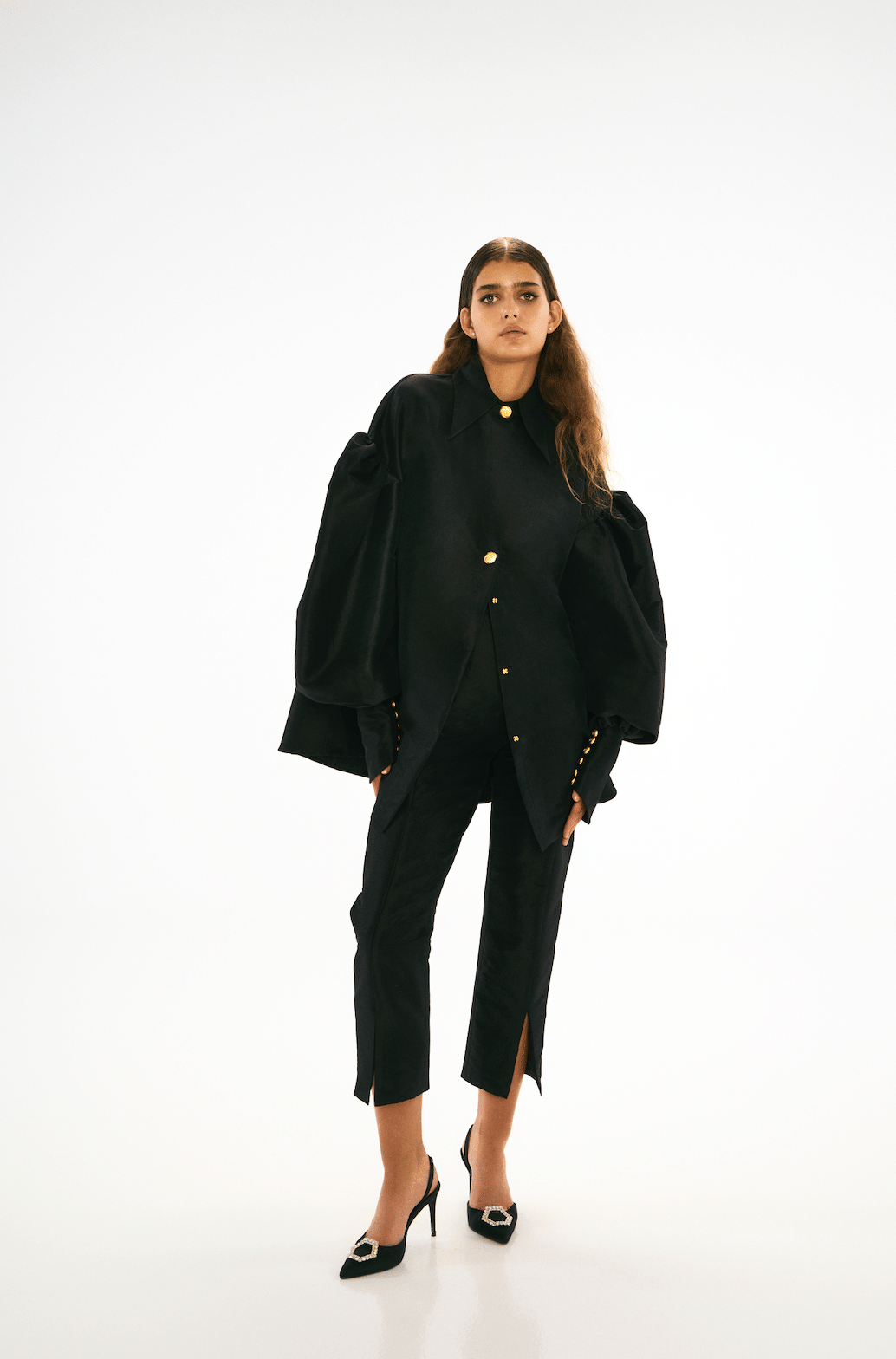 V Tailored Pants made by ONORI