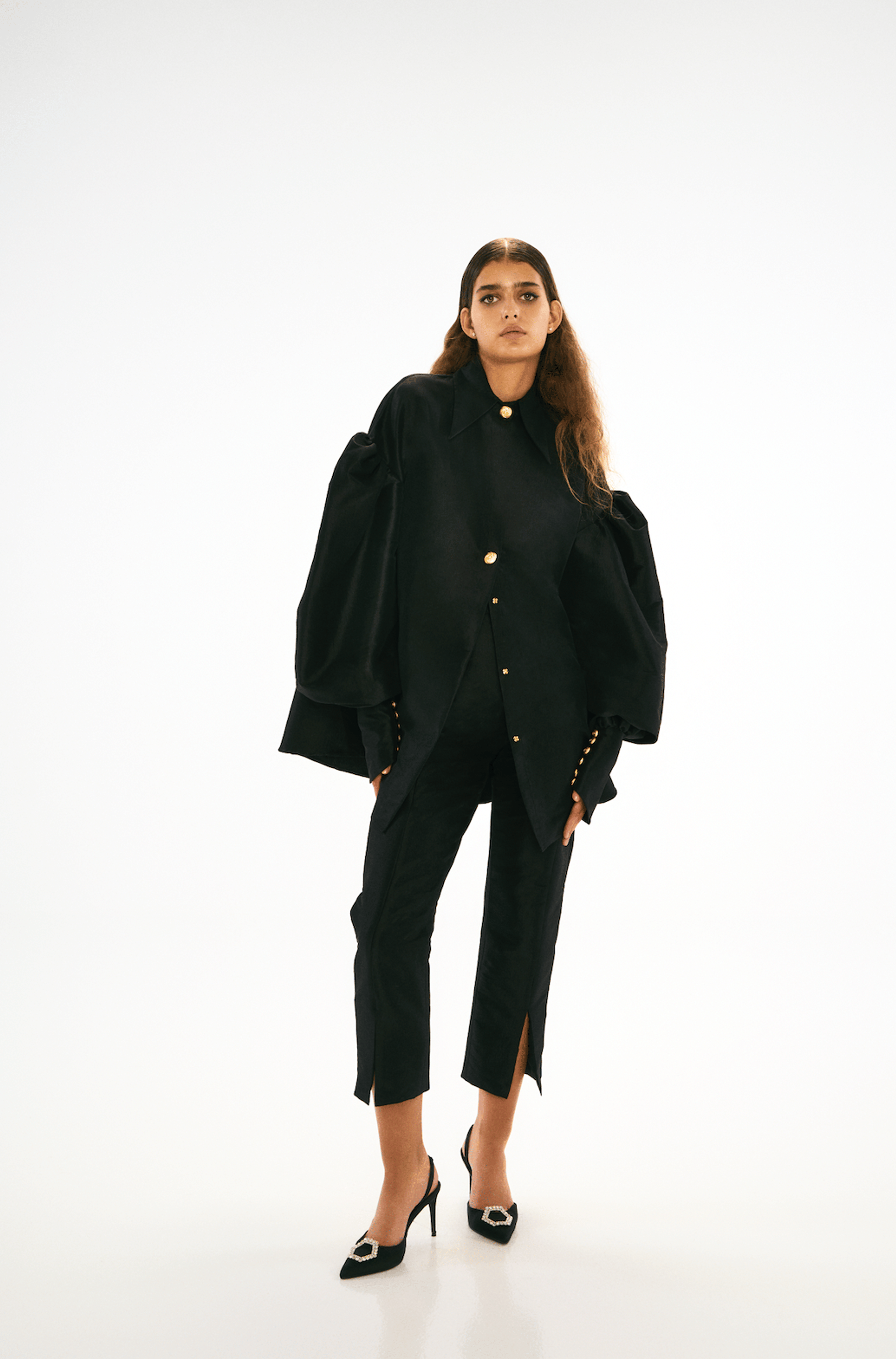 V Tailored Pants made by ONORI