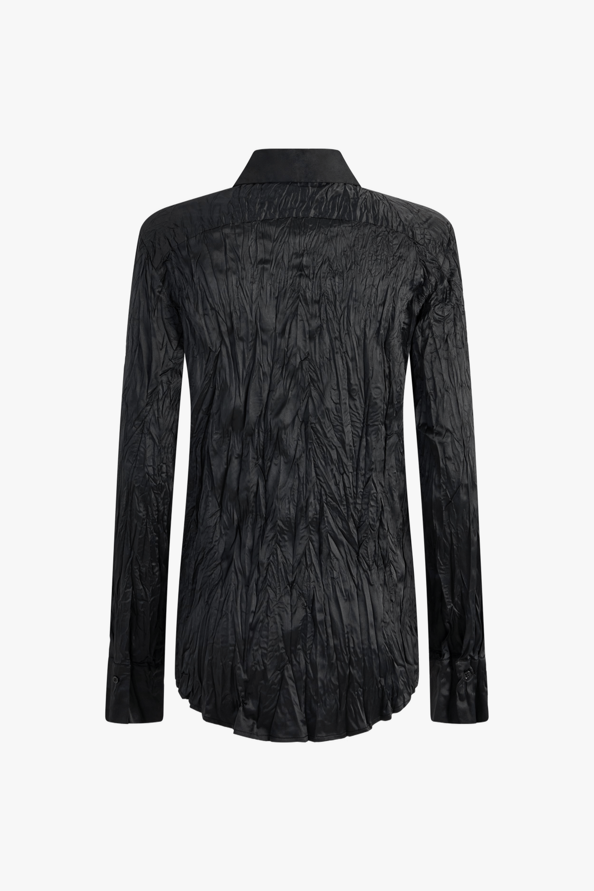 Crinkle Satin Shirt made by CAHAYA STUDIOS