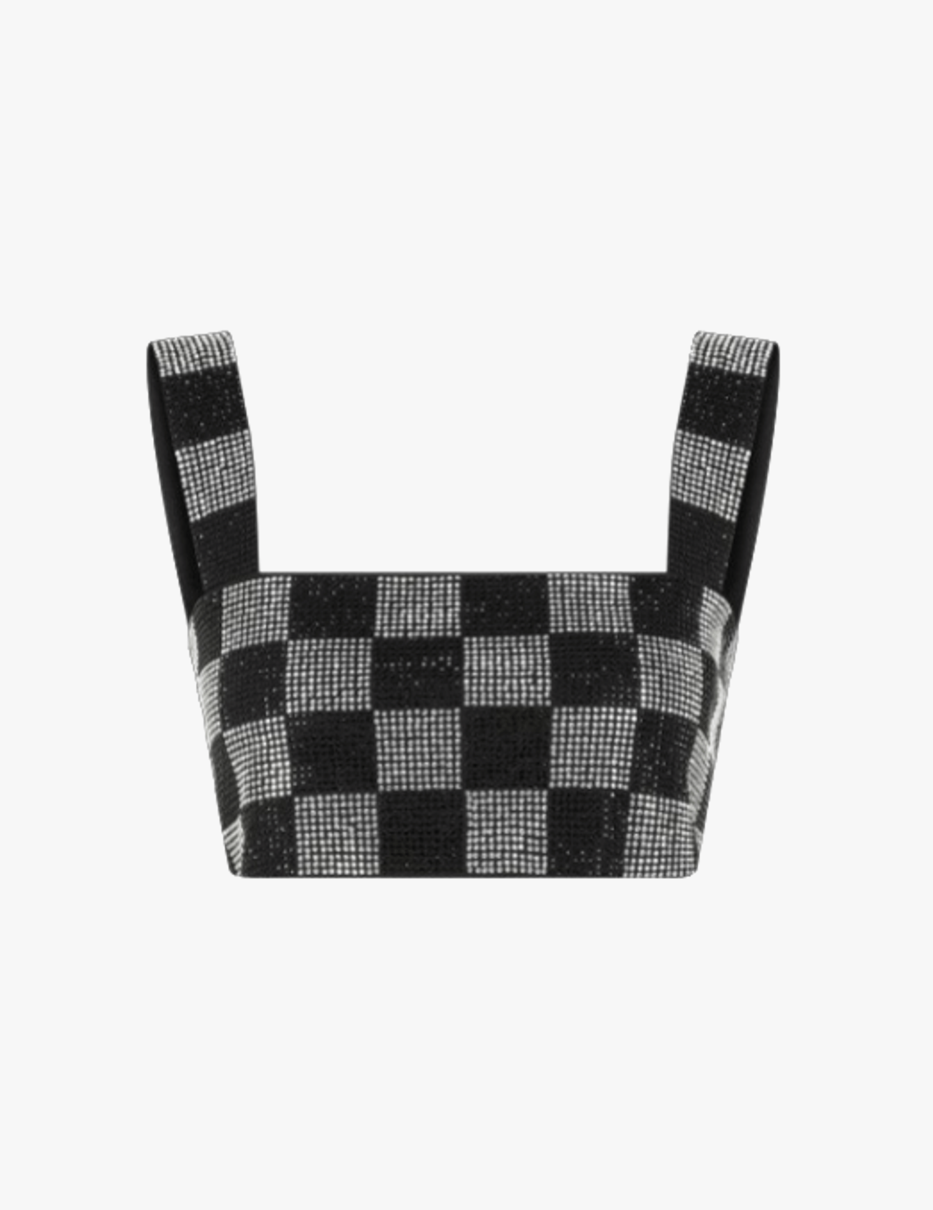 Checkered Glitter Top made by Declara