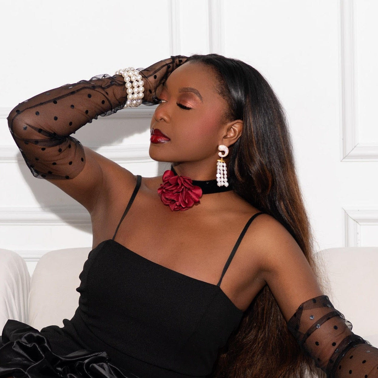 YASMIN EARRINGS made by Zepplin The Label