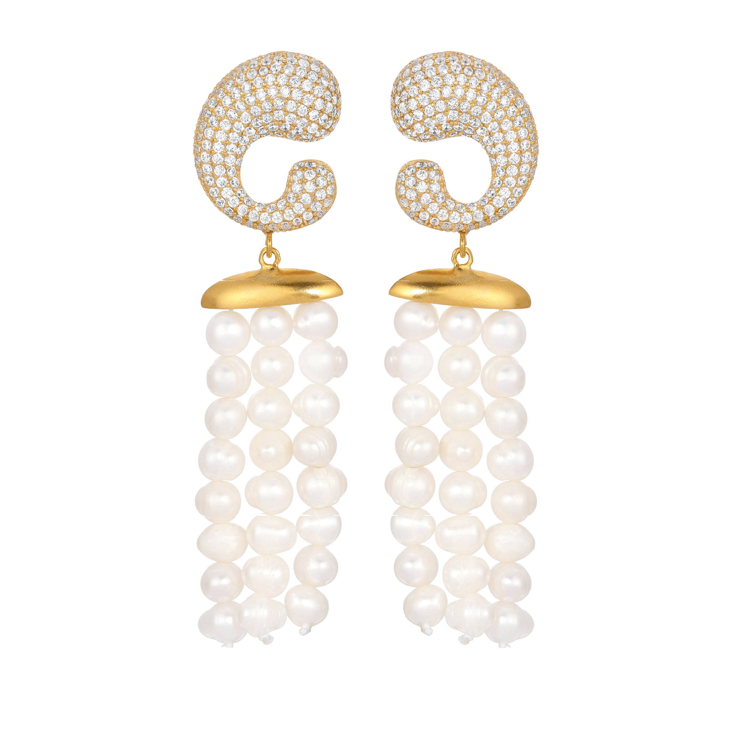 YASMIN EARRINGS made by Zepplin The Label