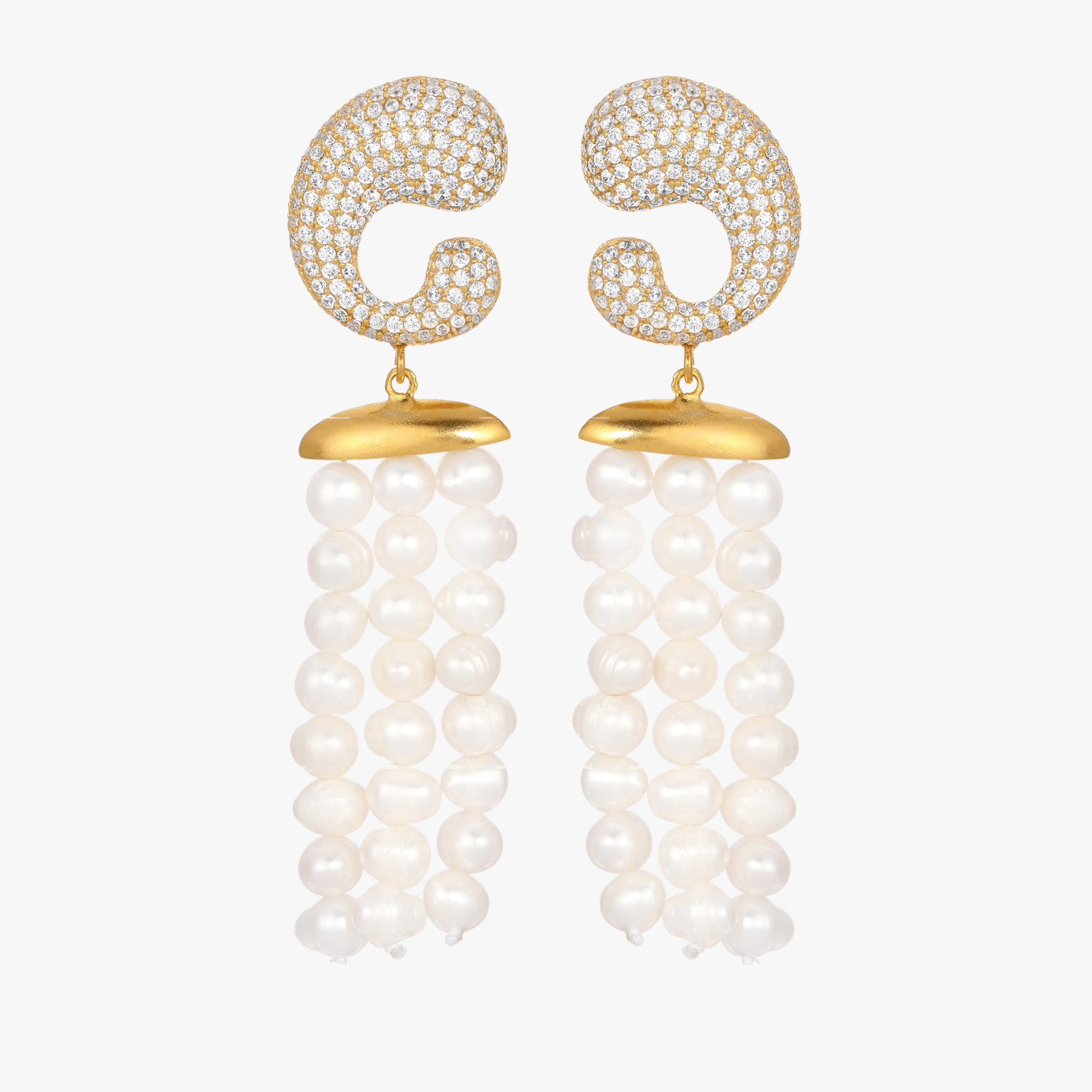 YASMIN EARRINGS made by Zepplin The Label