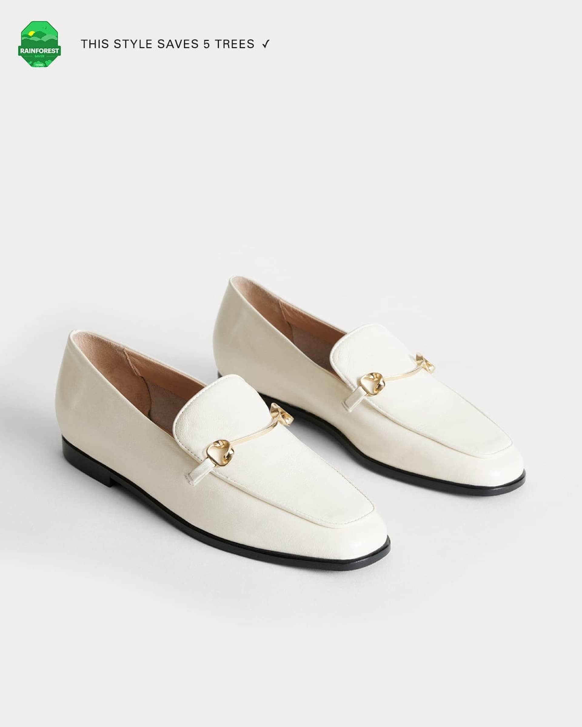 The Modern Moccasin - Butter With Hardware made by ESSEN