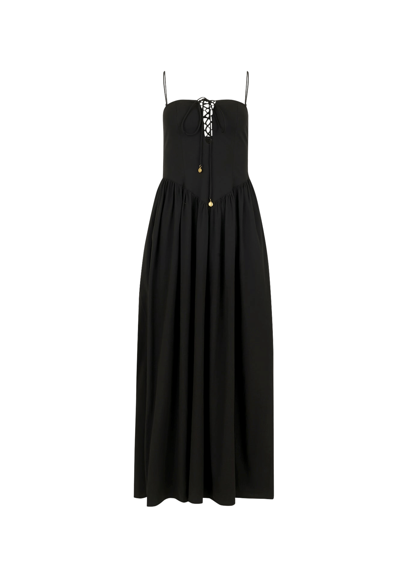 Raquel Drop Waist Maxi Dress made by Decolet The Label