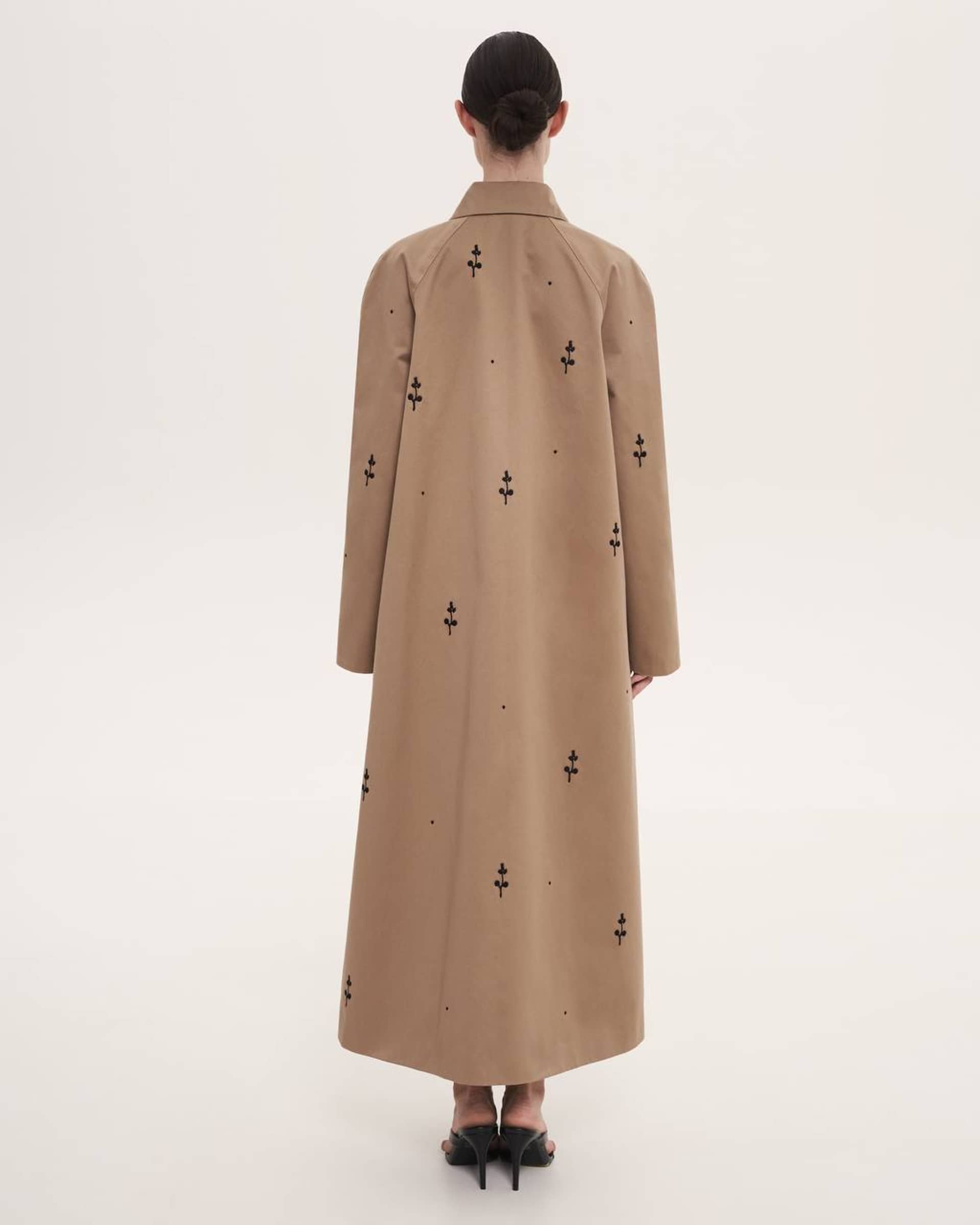 Beige Trench Coat made by DELEGAN Clothes