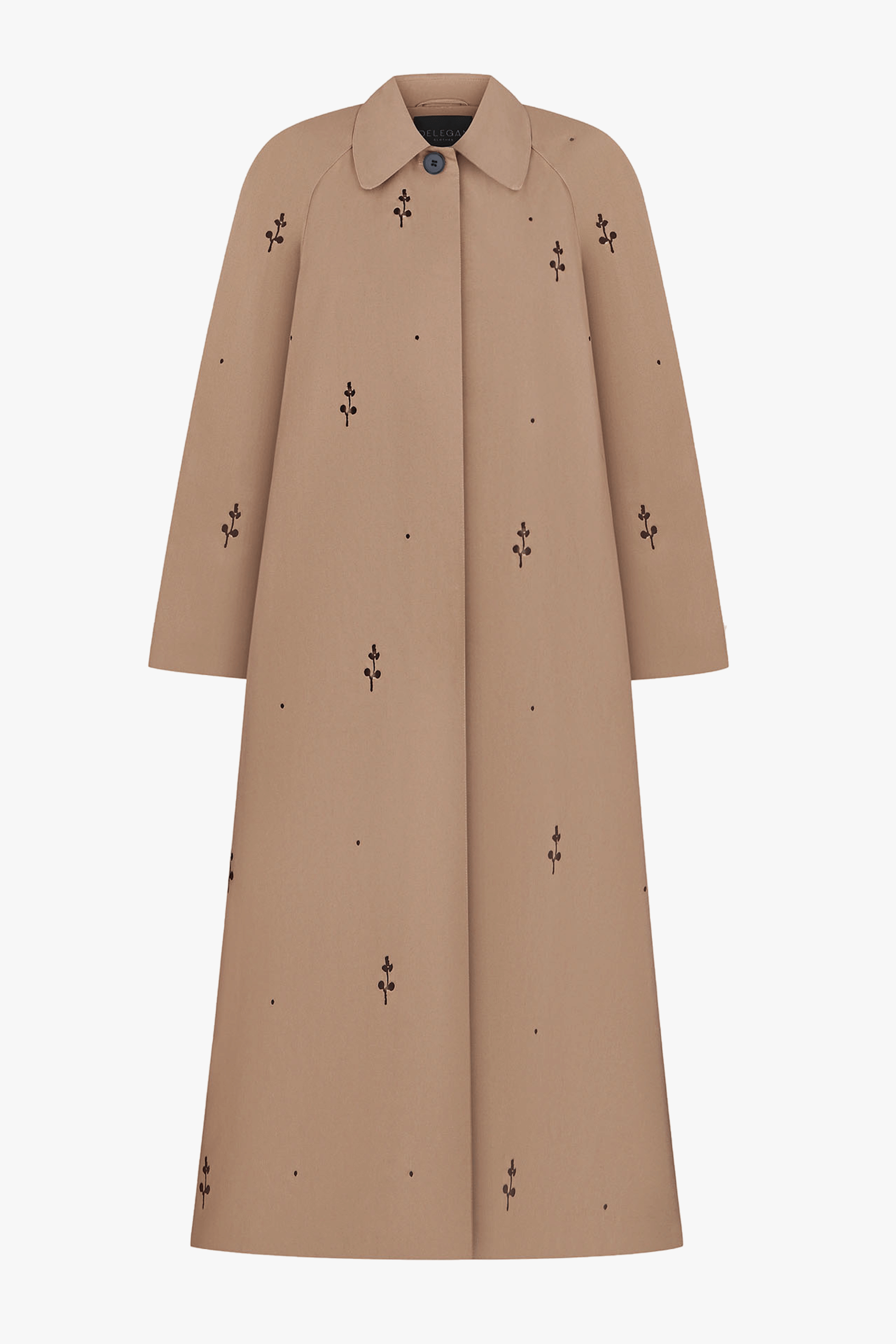 Beige Trench Coat made by DELEGAN Clothes