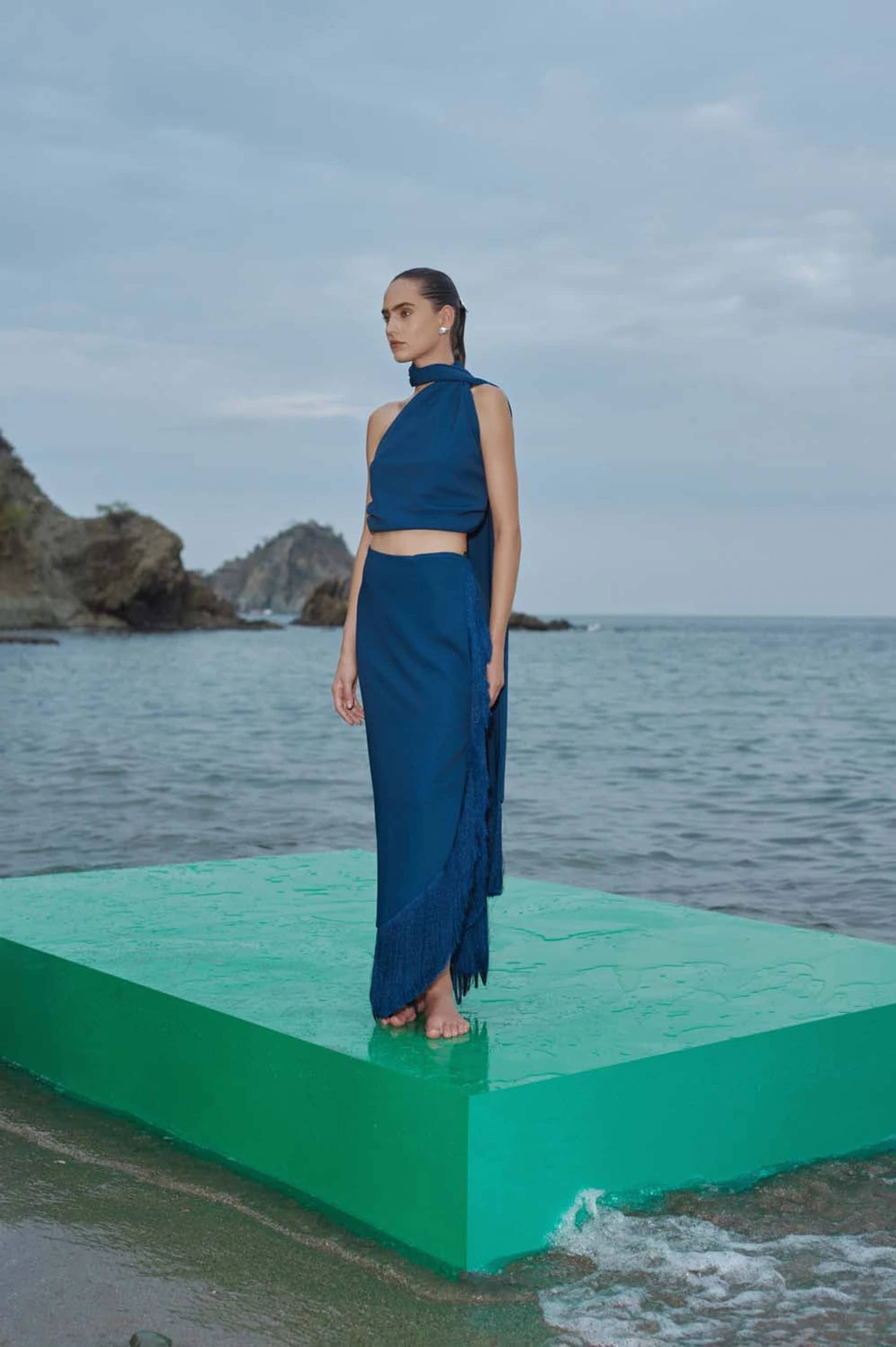 Aperol Skirt made by BAOBAB