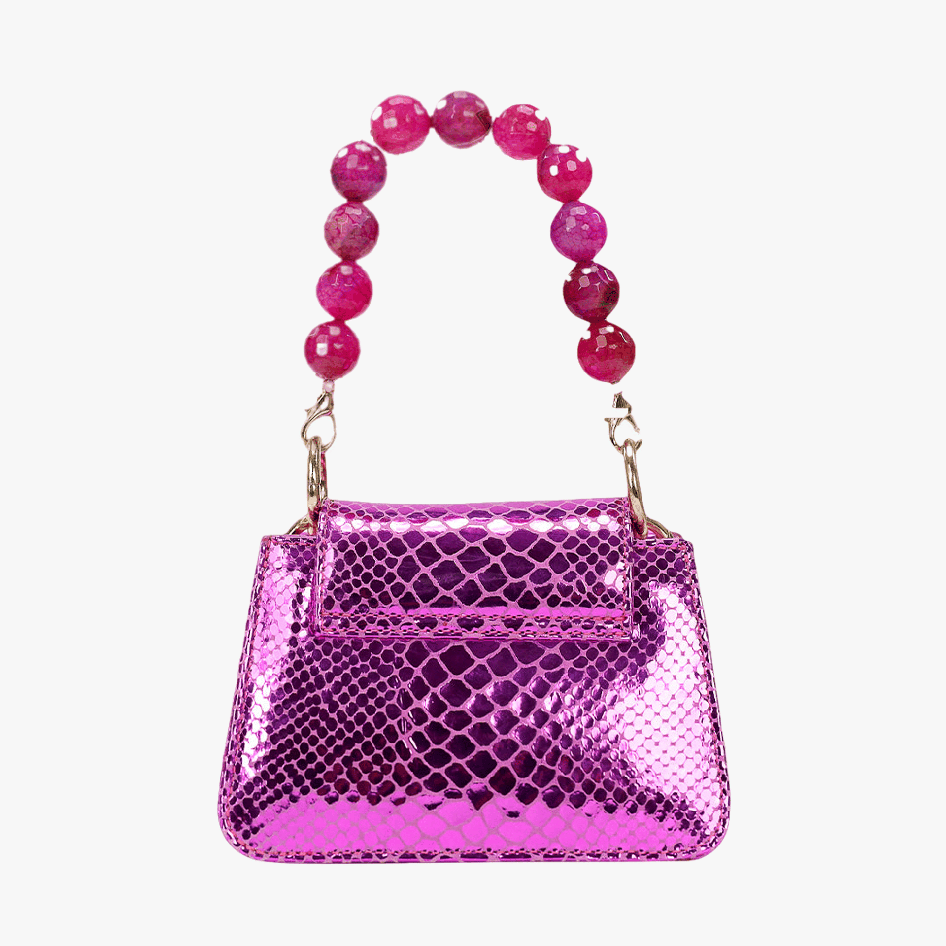 Horra - Metallic Fuschia - Mini Bag made by ALIEL
