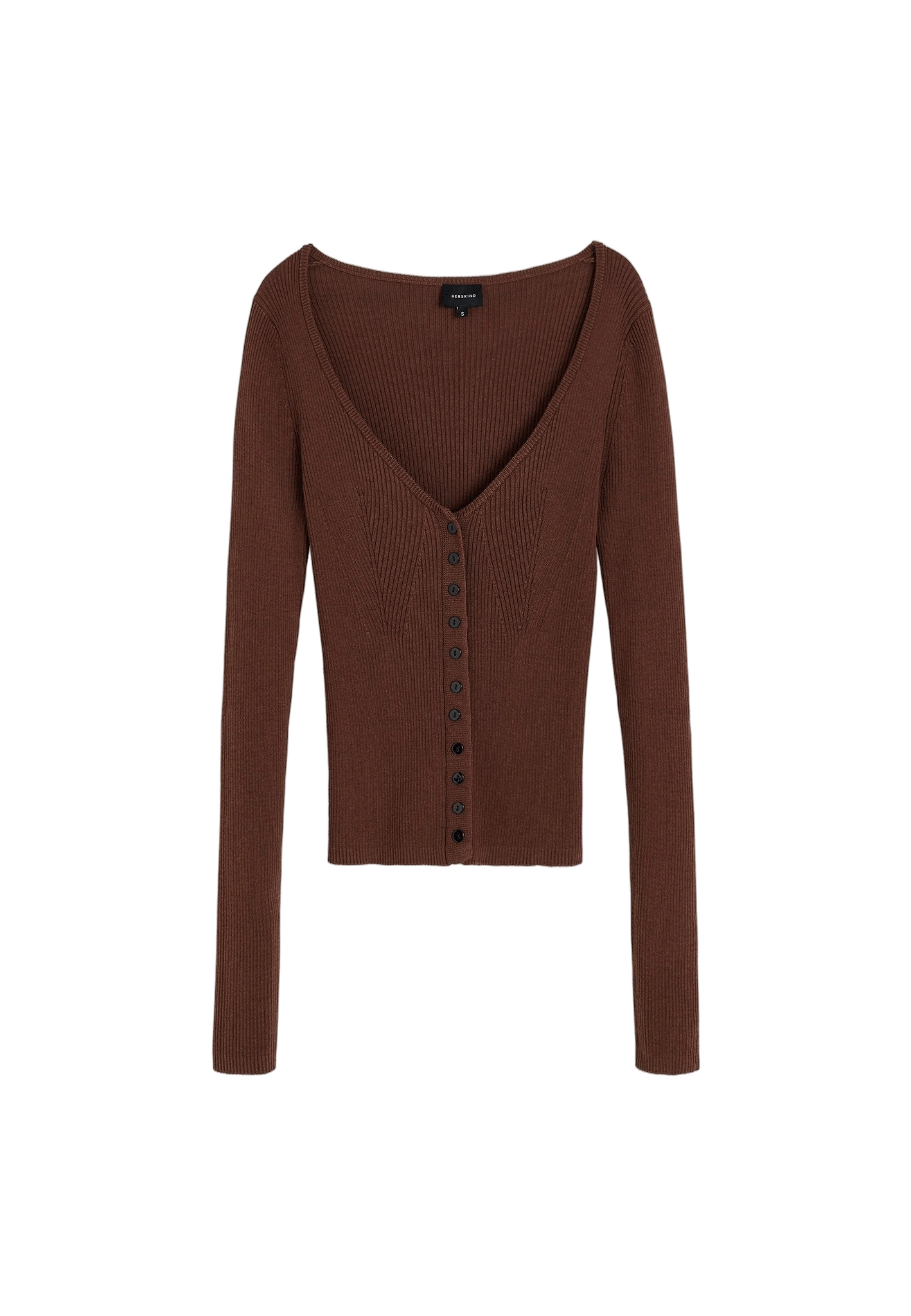 Gili Knit Blouse - Toffee made by HERSKIND