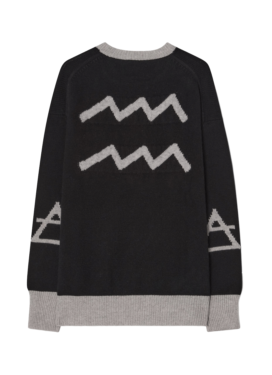 Astro crewneck 11 Aquarius made by CLOEYS