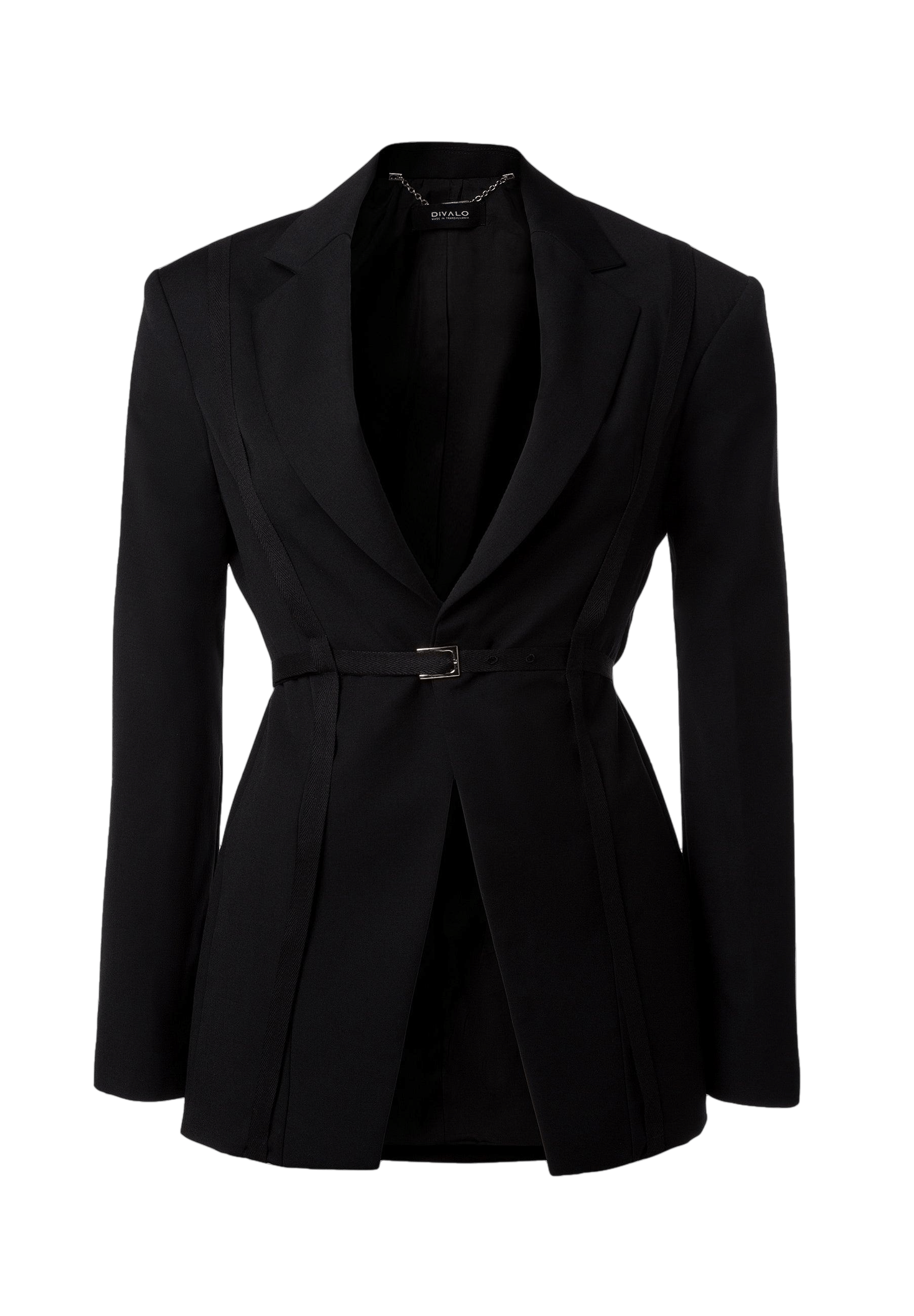 HARKOV black wool blazer in Black made by DIVALO