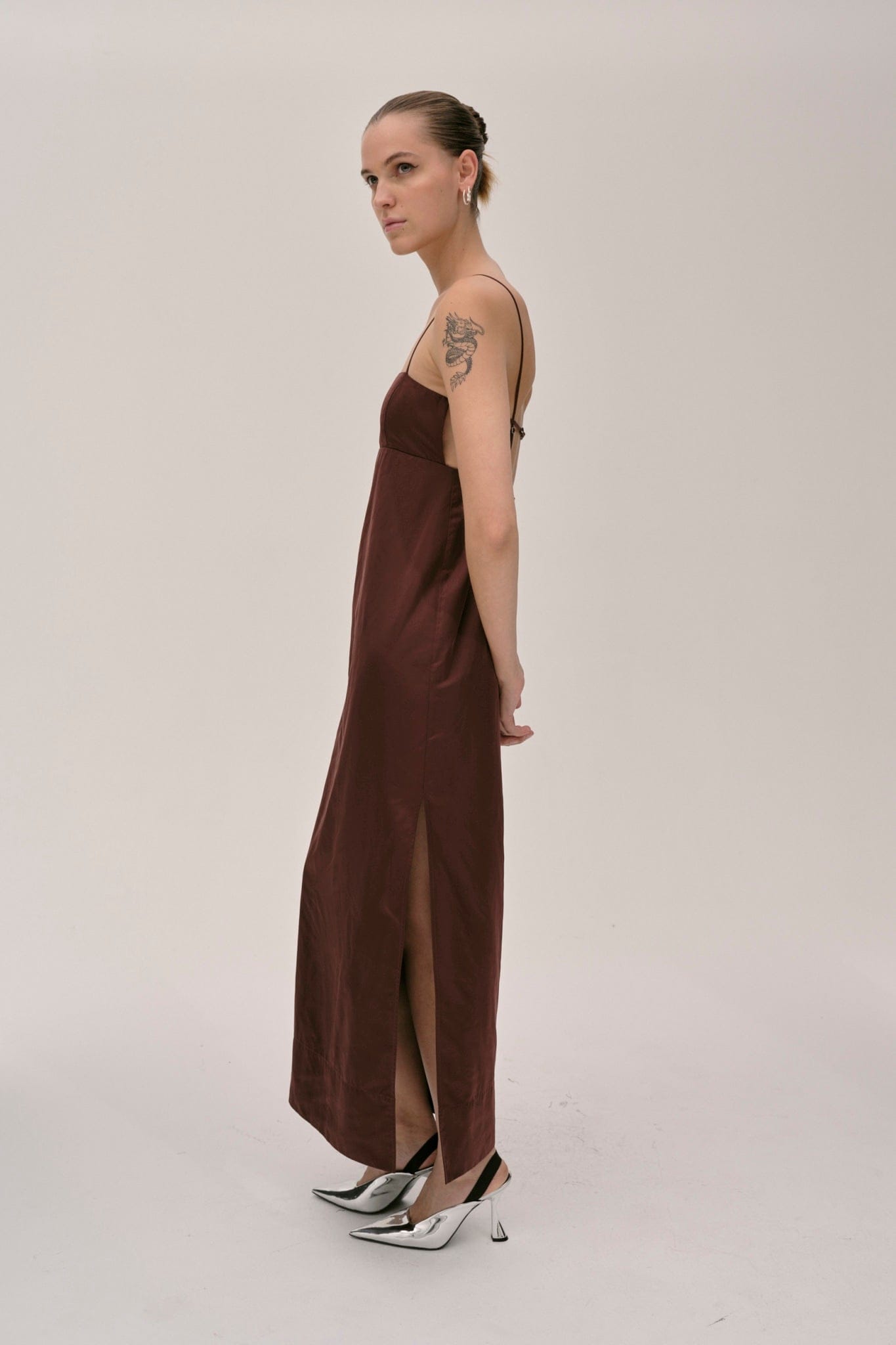 Bach Dress - Oxblood made by HERSKIND