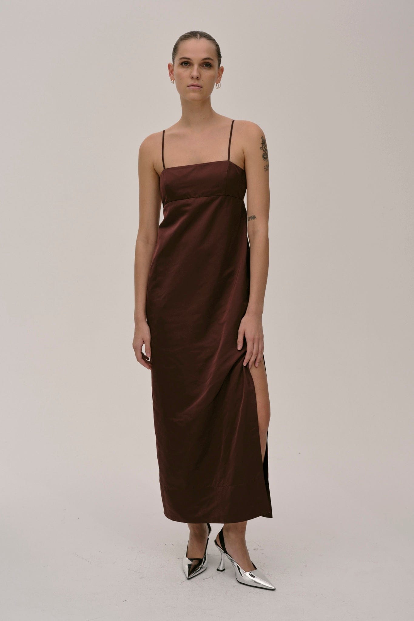 Bach Dress - Oxblood made by HERSKIND