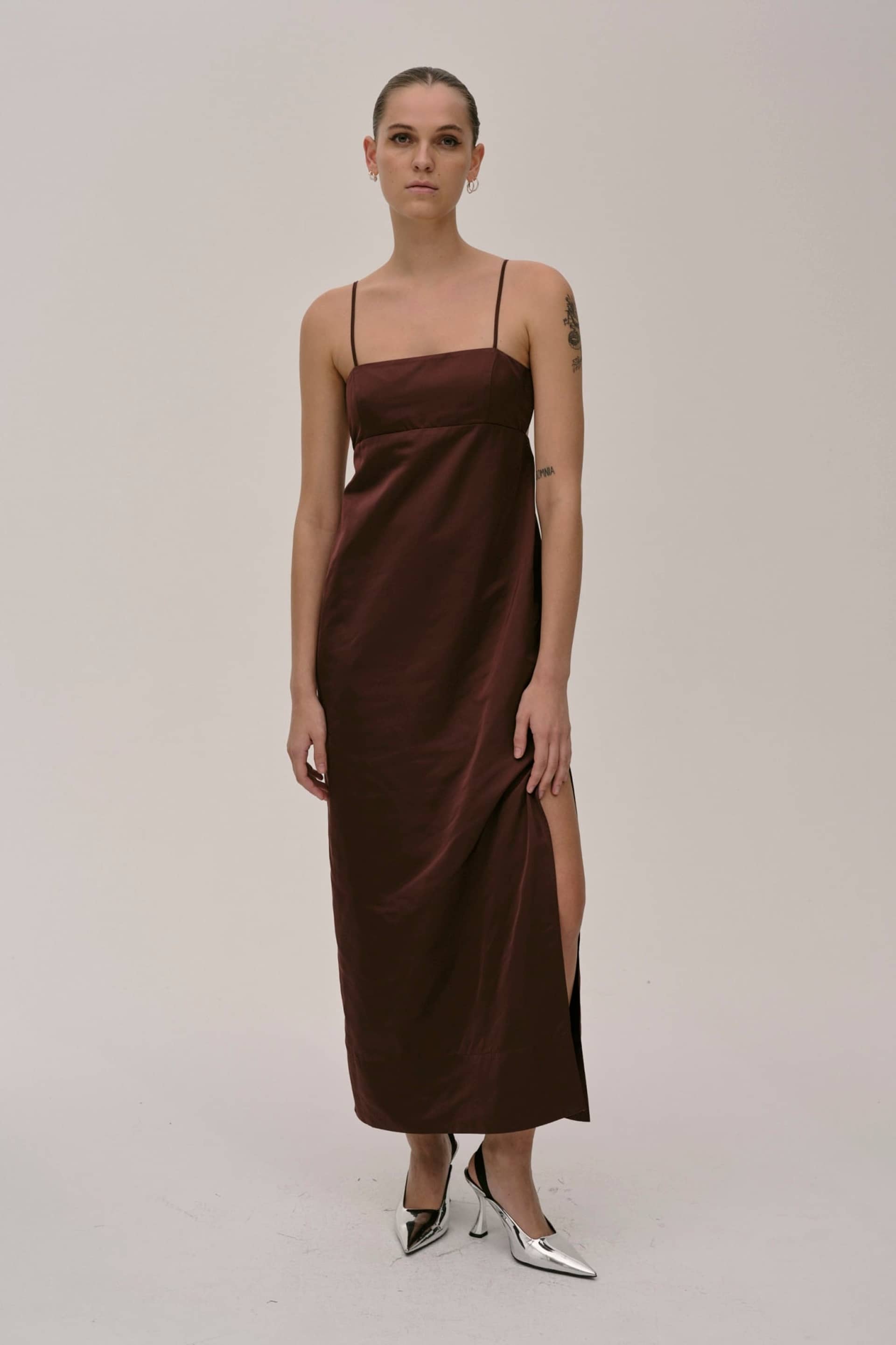 Bach Dress - Oxblood made by HERSKIND