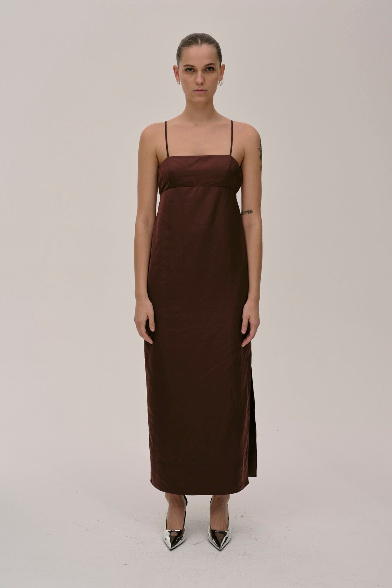 Bach Dress - Oxblood made by HERSKIND