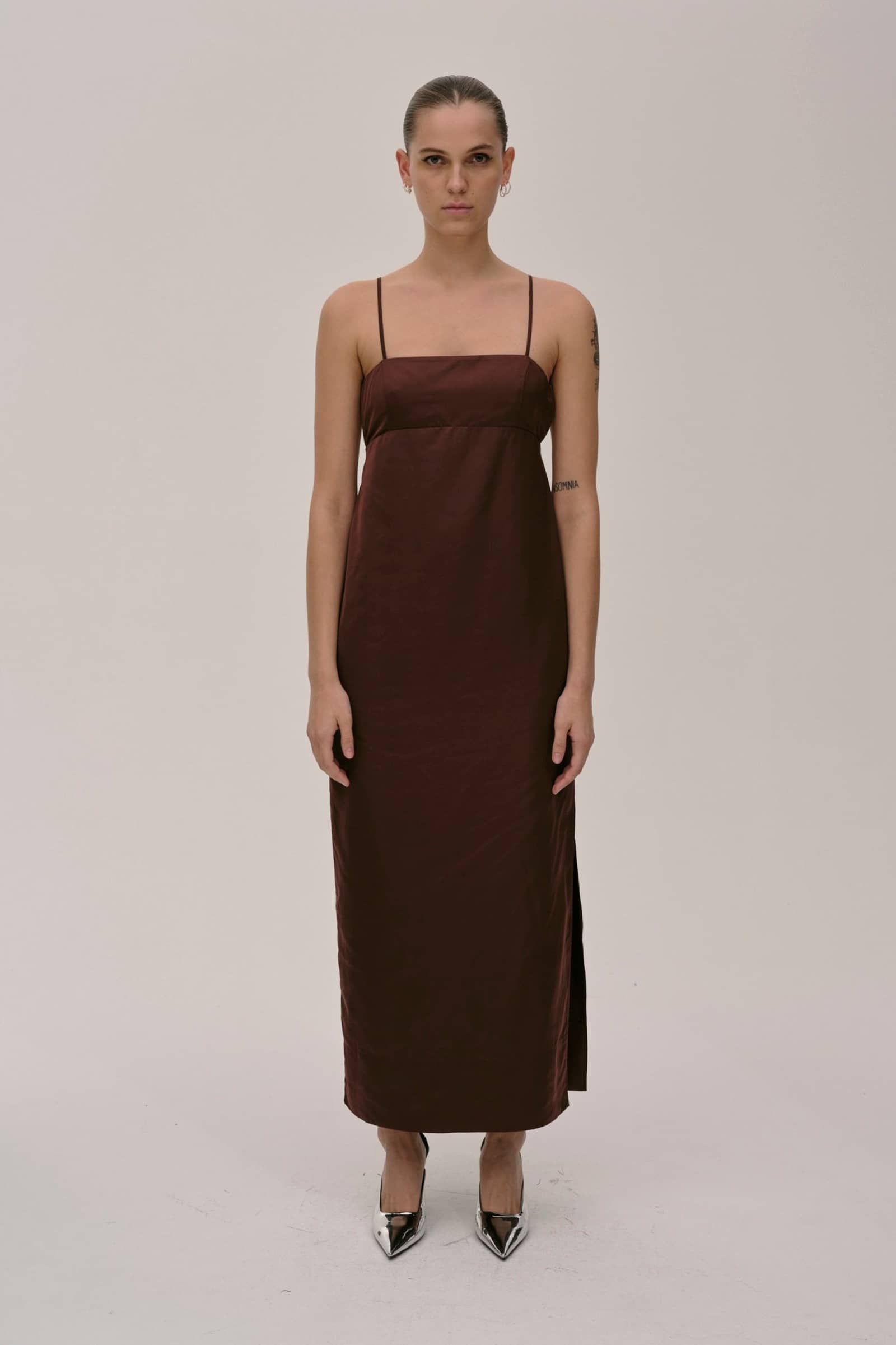Bach Dress - Oxblood made by HERSKIND