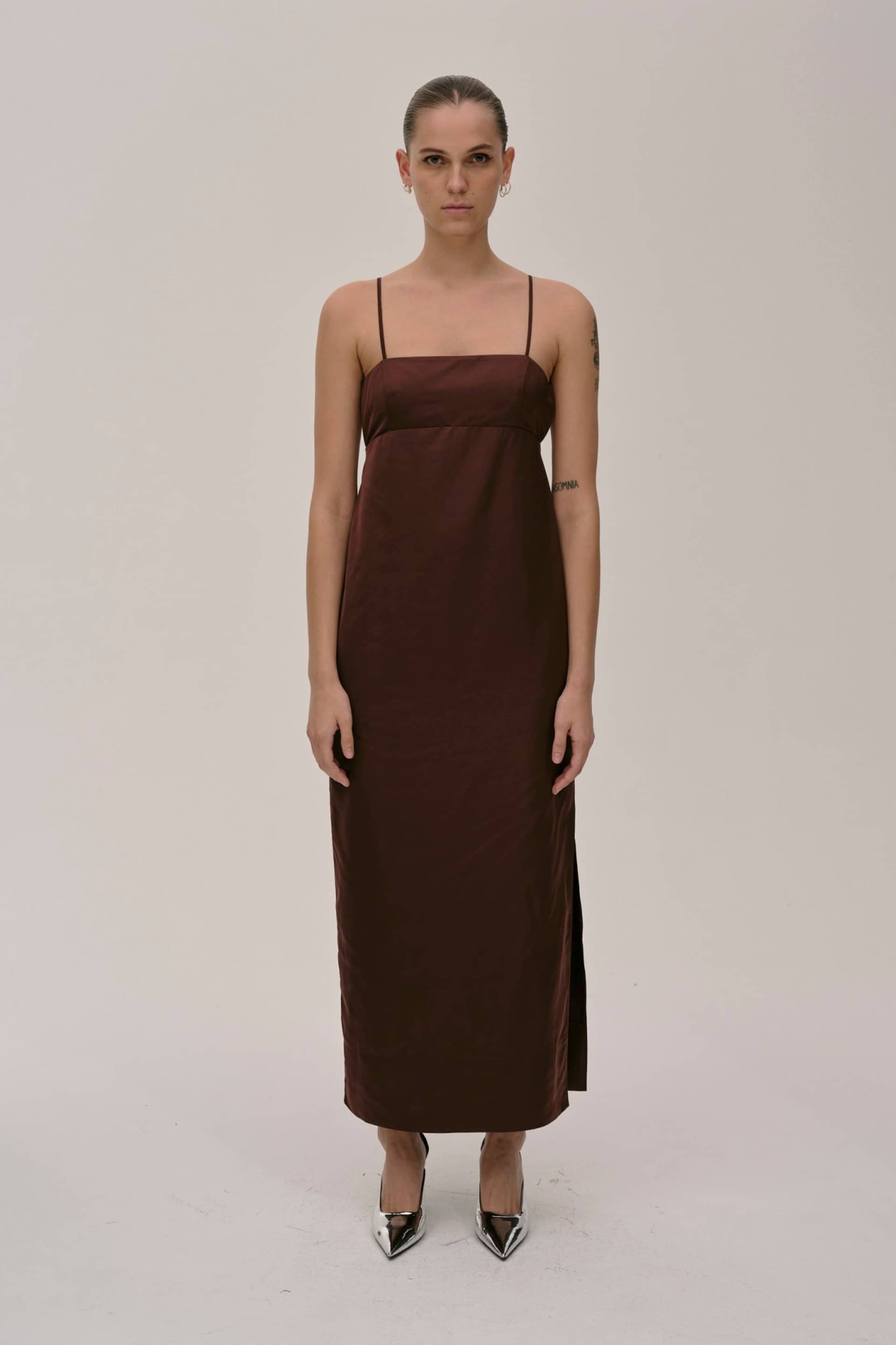 Bach Dress - Oxblood made by HERSKIND