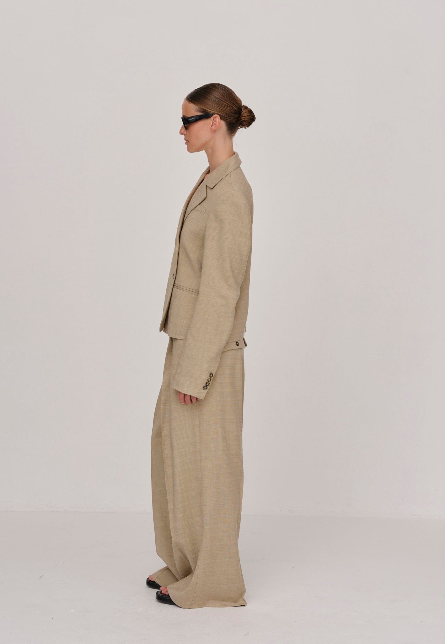 Lotus Pants - Croissant made by HERSKIND