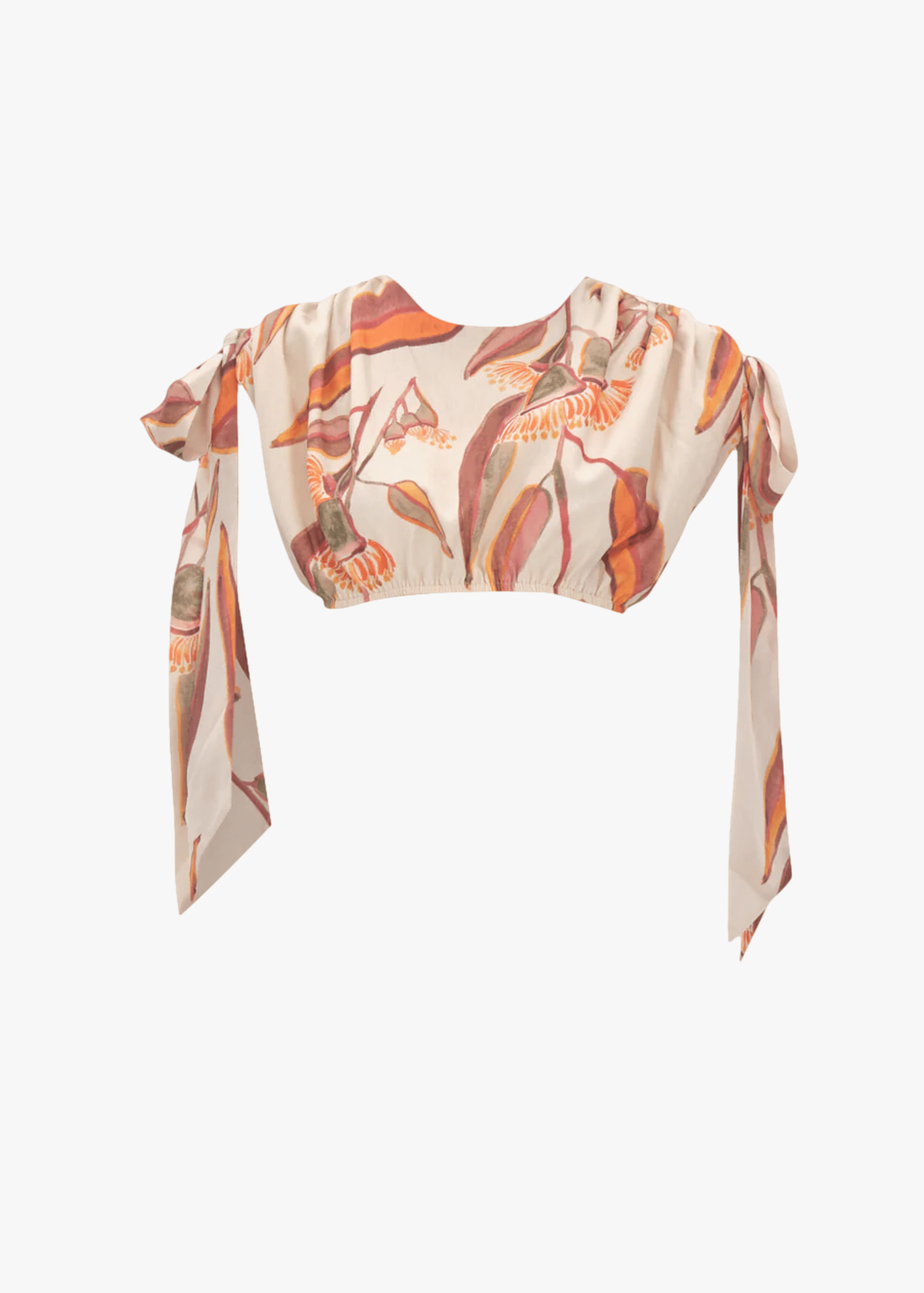 HALIMA EUCALYPTUS CROPPED TOP made by Andrea Iyamah