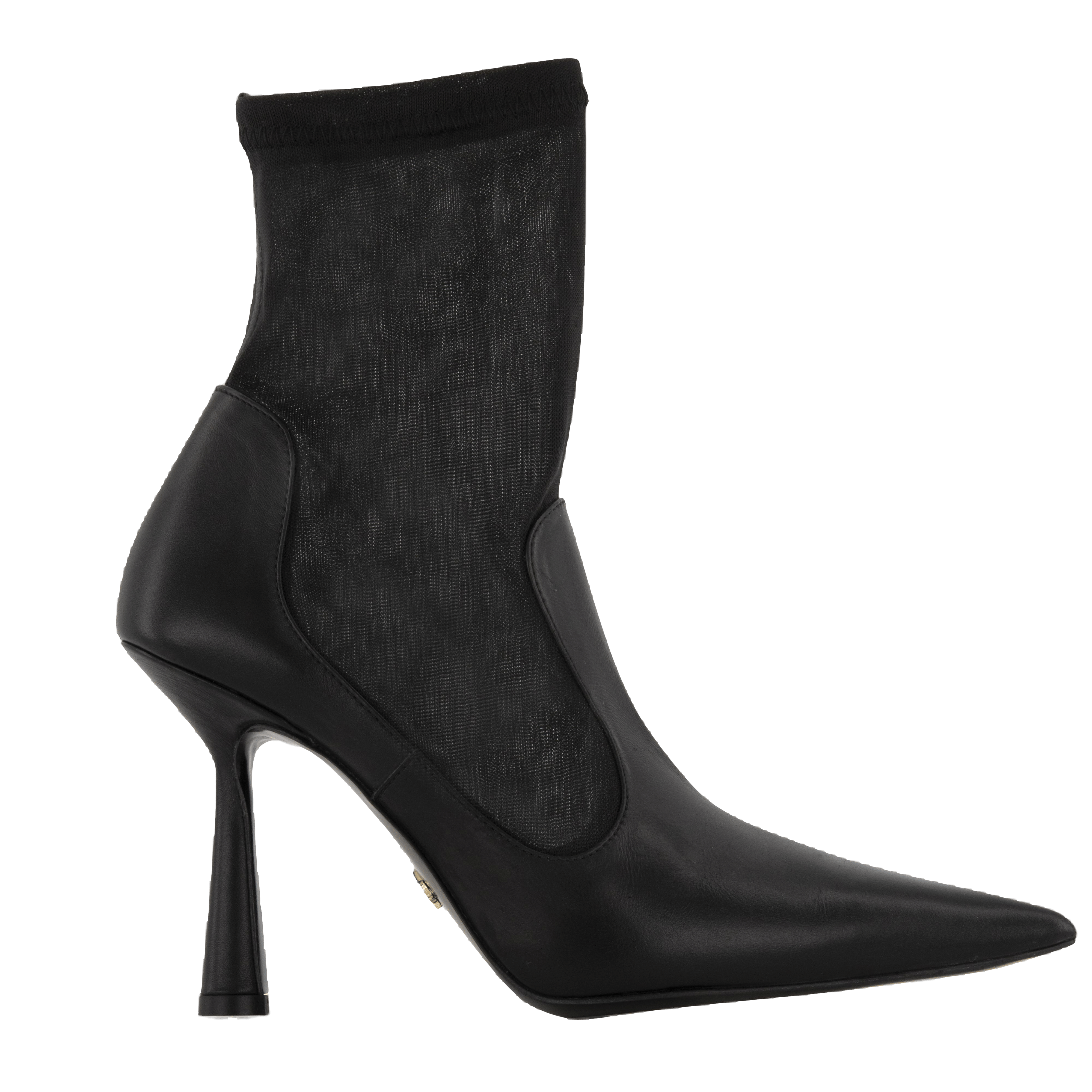Anna Boot 95 Black Leather in Black made by ATANA