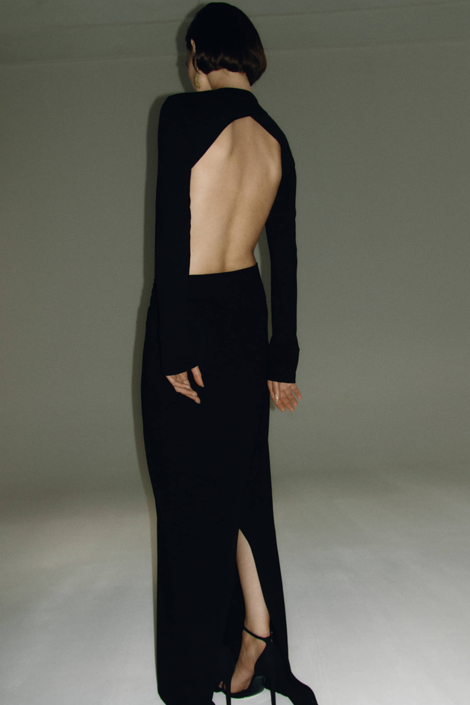 Mysterious Depths maxi dress made by Wiktoria Frankowska