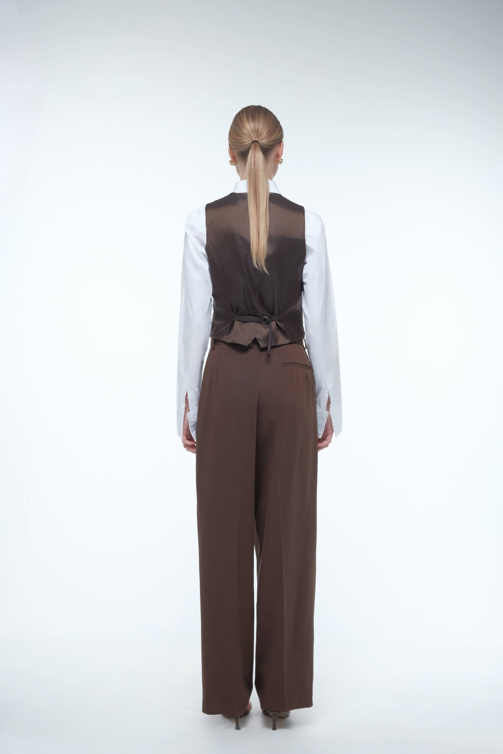 Tailored suit vest made by AFTERHOURS