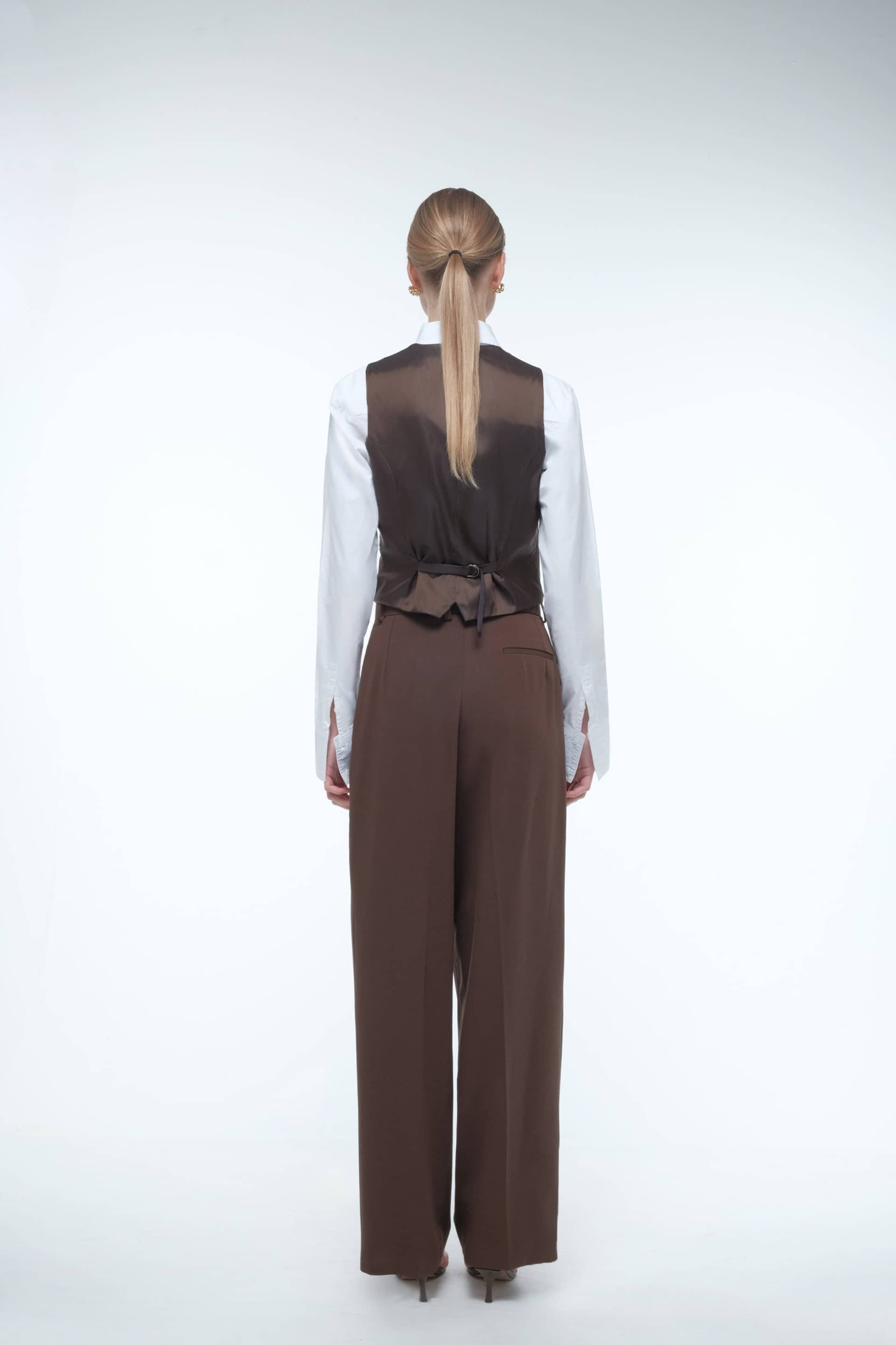 Tailored suit vest made by AFTERHOURS